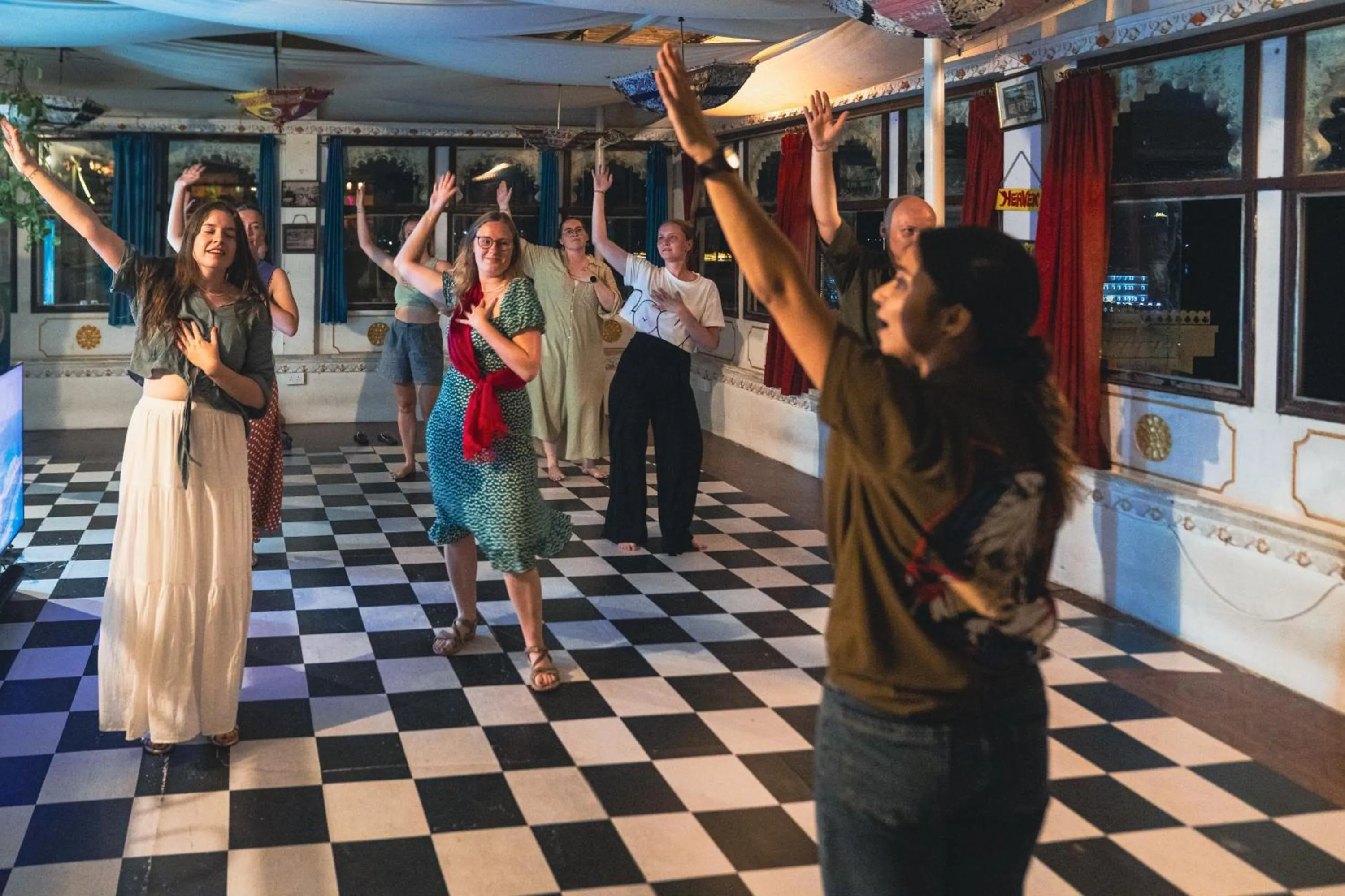 People in Dreamyard Udaipur