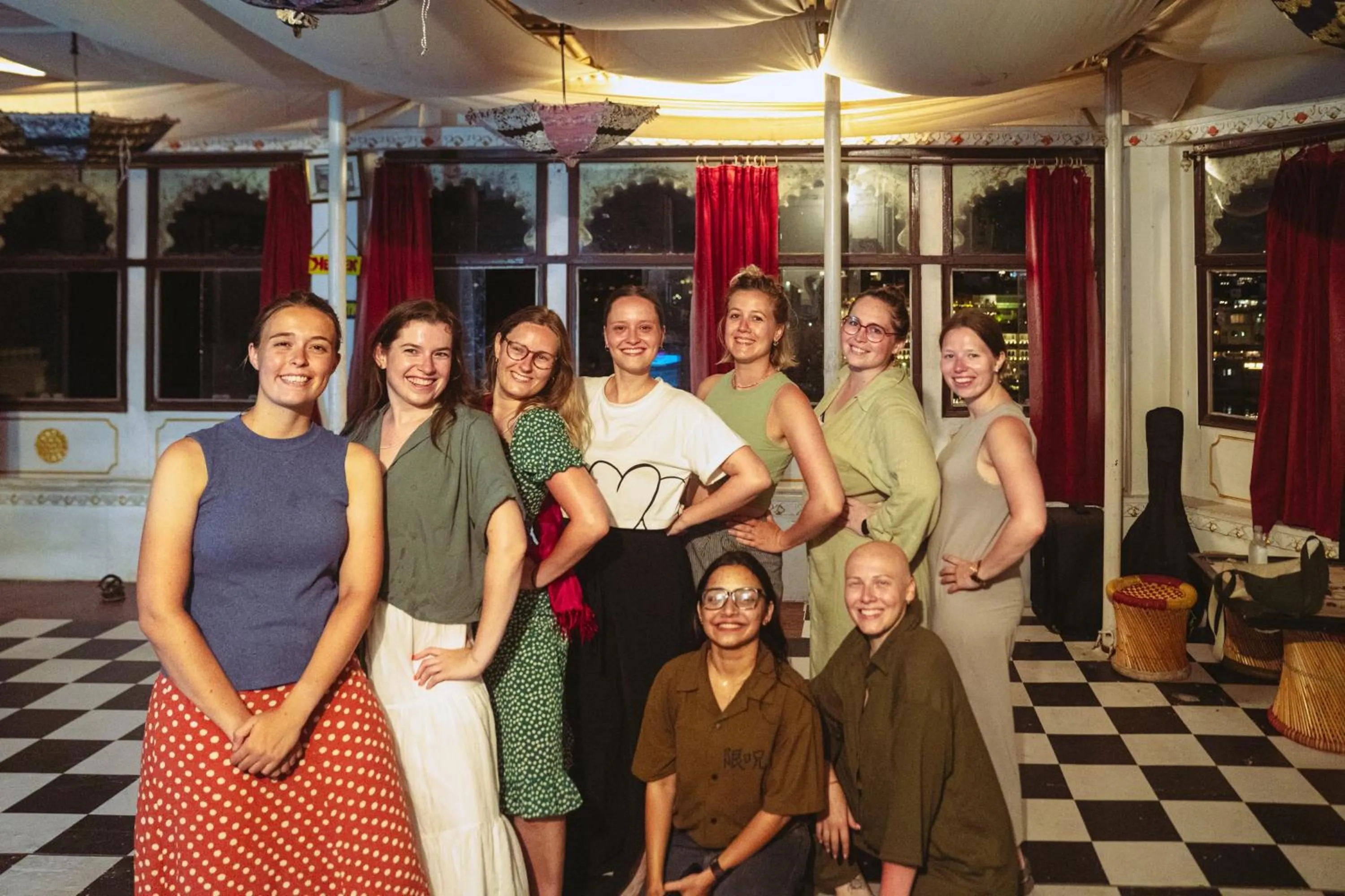 People in Dreamyard Udaipur