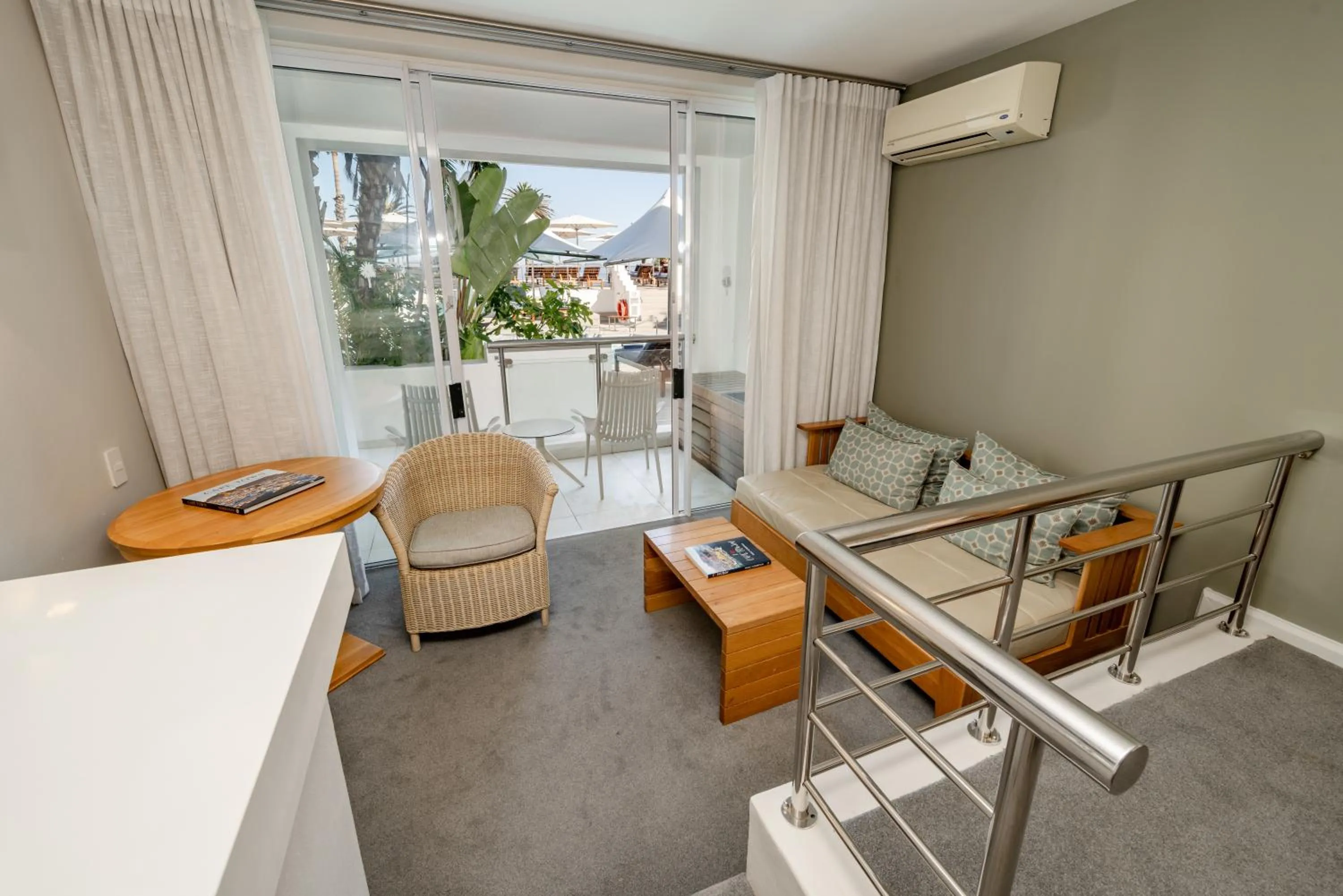 Seating area in The Bay Hotel