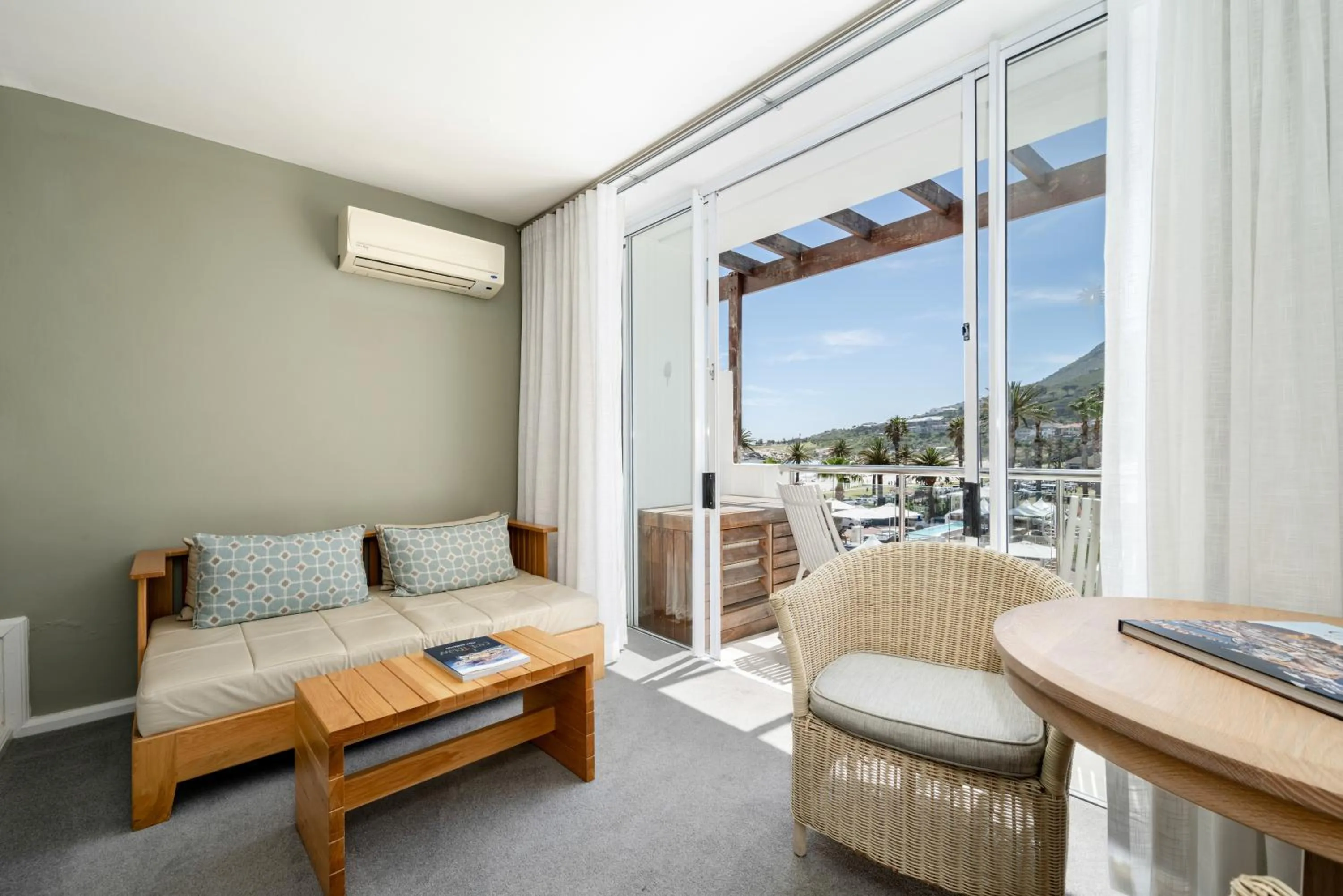 Seating area in The Bay Hotel