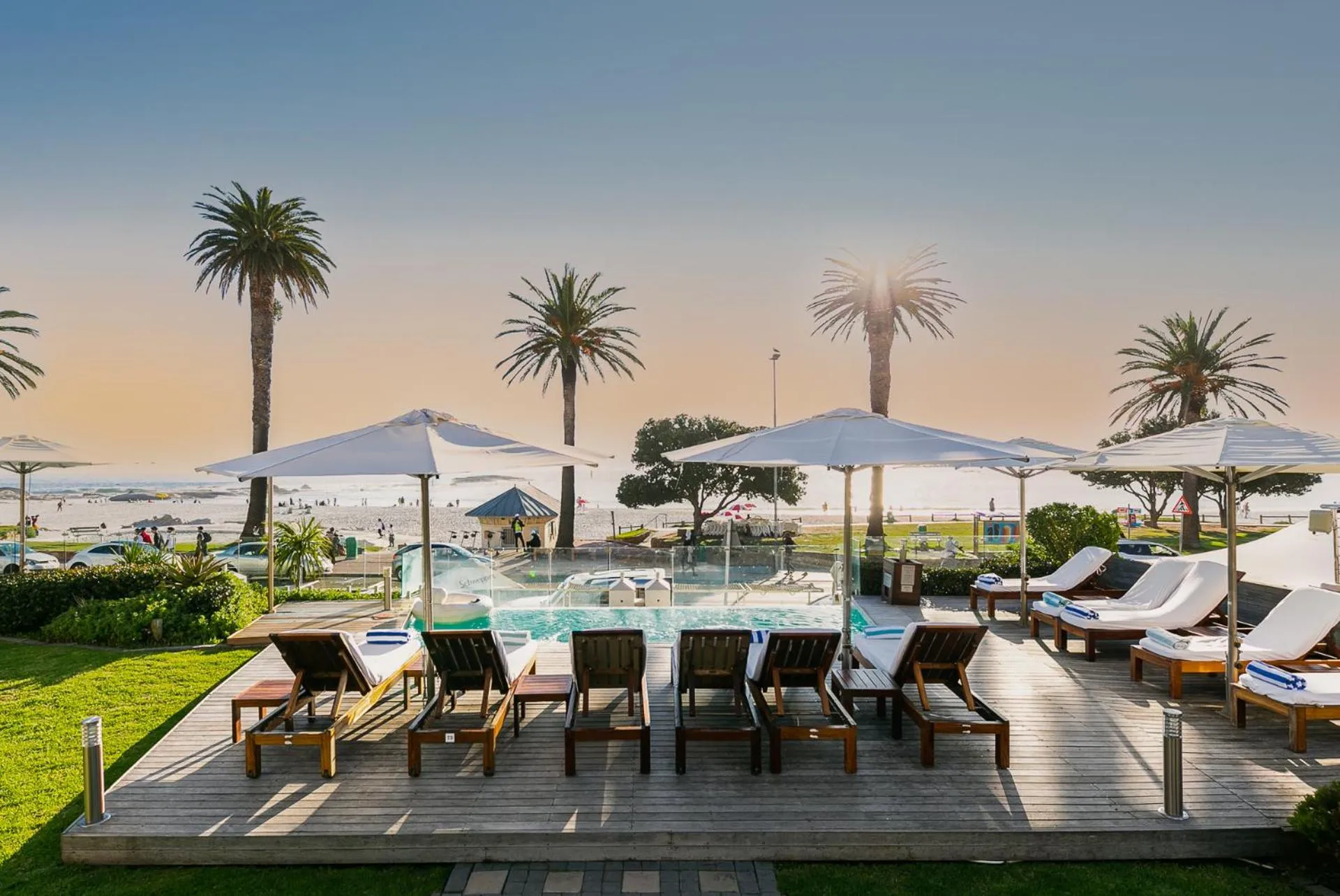 Swimming pool in The Bay Hotel