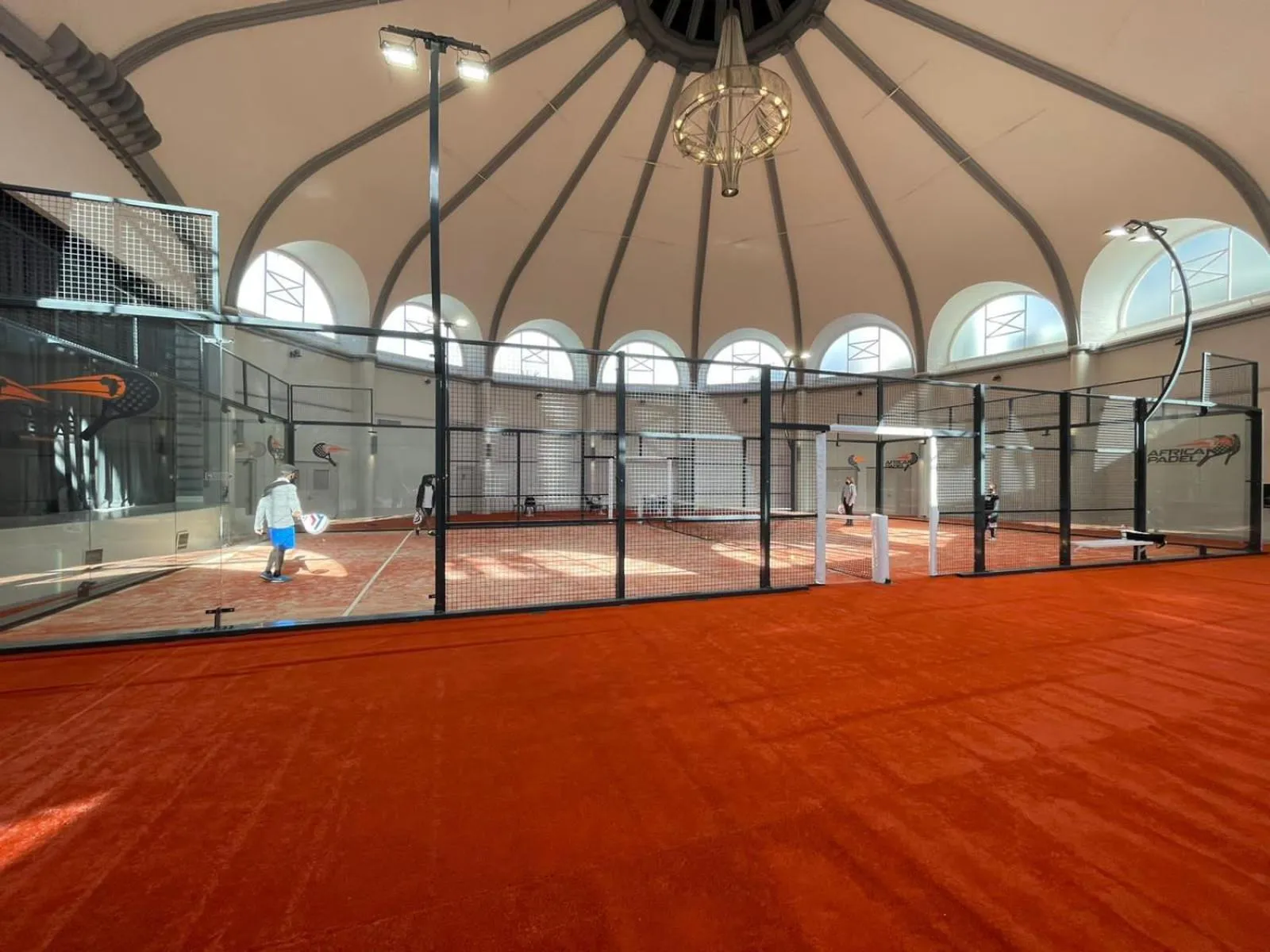 Tennis court in The Bay Hotel