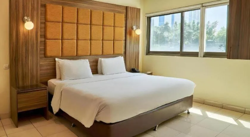 Bed in Hotel Alia Boutique Pasar Baru