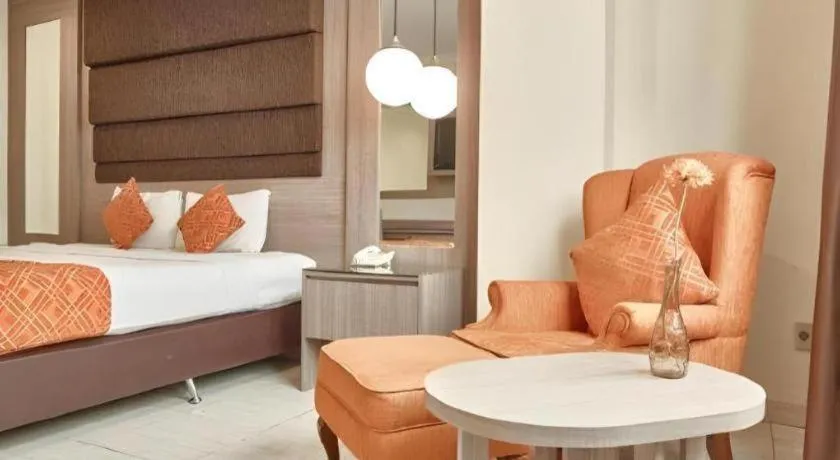 Bed in Hotel Alia Boutique Pasar Baru