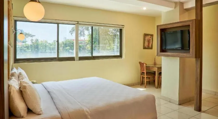 Bed in Hotel Alia Boutique Pasar Baru