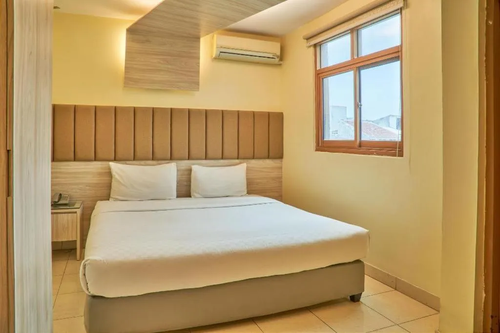 Bed in Hotel Alia Boutique Pasar Baru