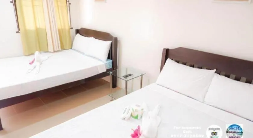 Bed in White Beach de Boracay