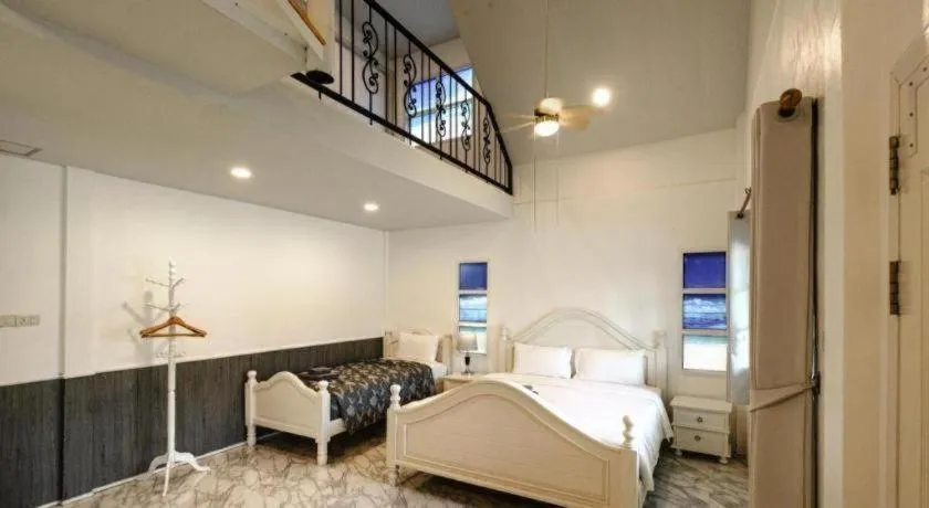 Bed in Saitong Resort