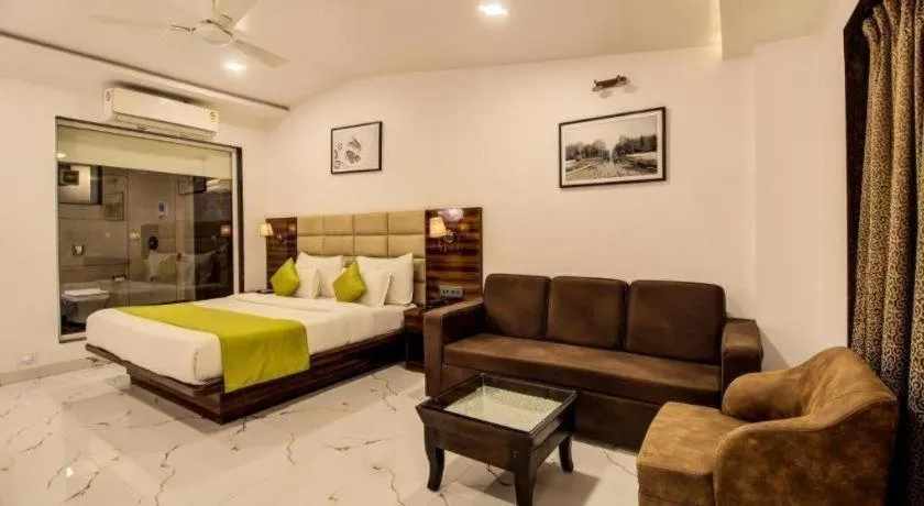 Bed in Nivanta Hotel Panchgani