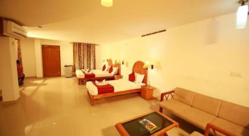 Bed in Jungle Park Resorts