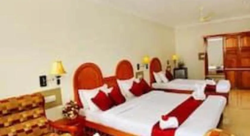 Bed in Jungle Park Resorts