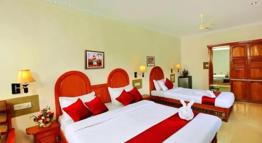 Bed in Jungle Park Resorts