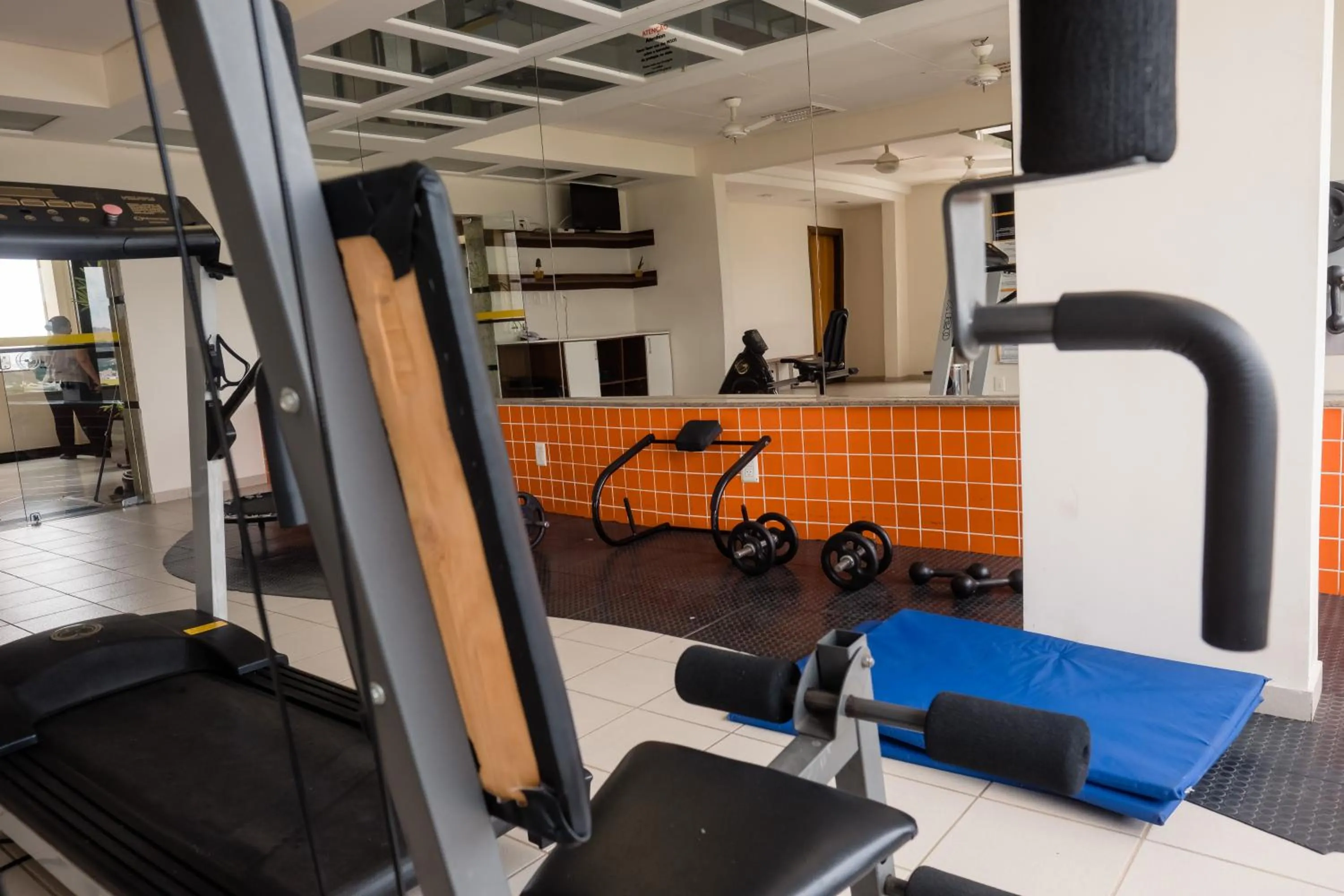 Fitness centre/facilities in Ibituruna Center Hotel