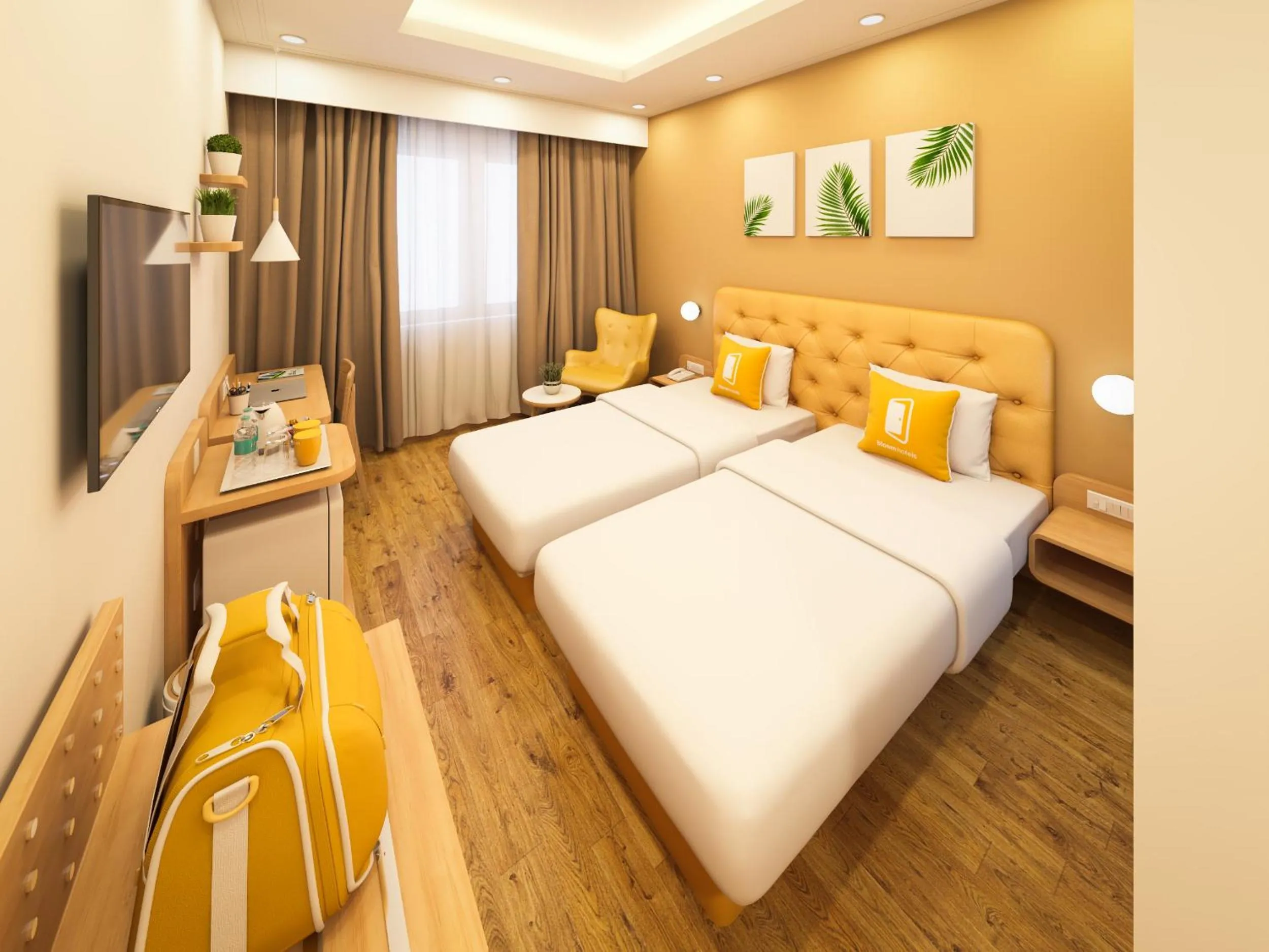 Standard Twin Room in Bloom Hotel - M Block GK2