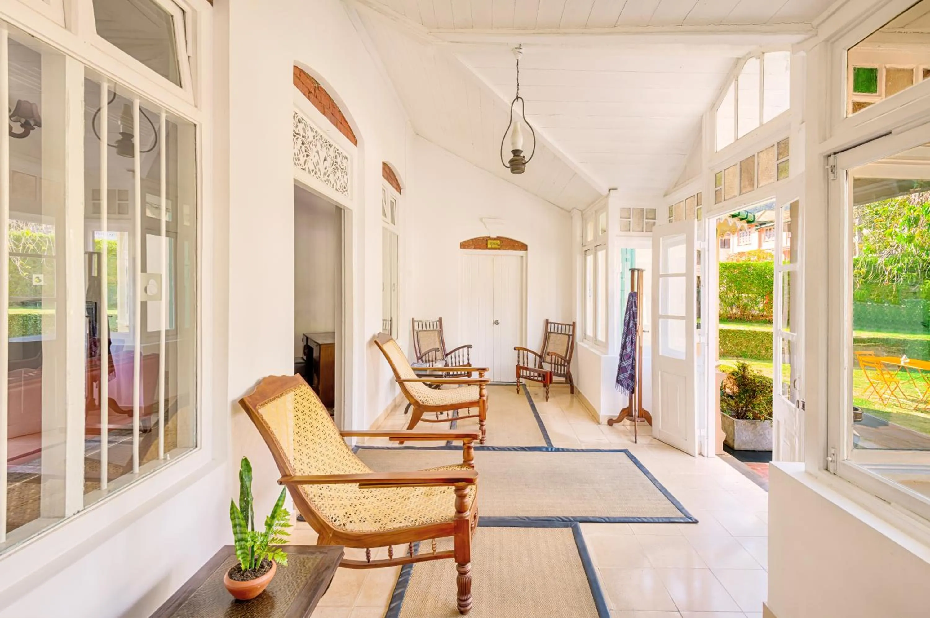 Patio in Xavier's Cottage