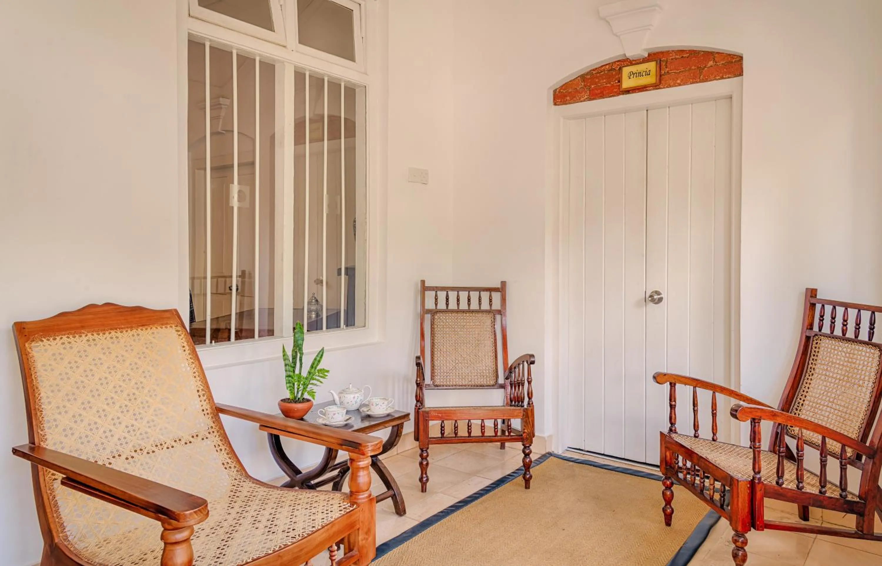 Patio in Xavier's Cottage