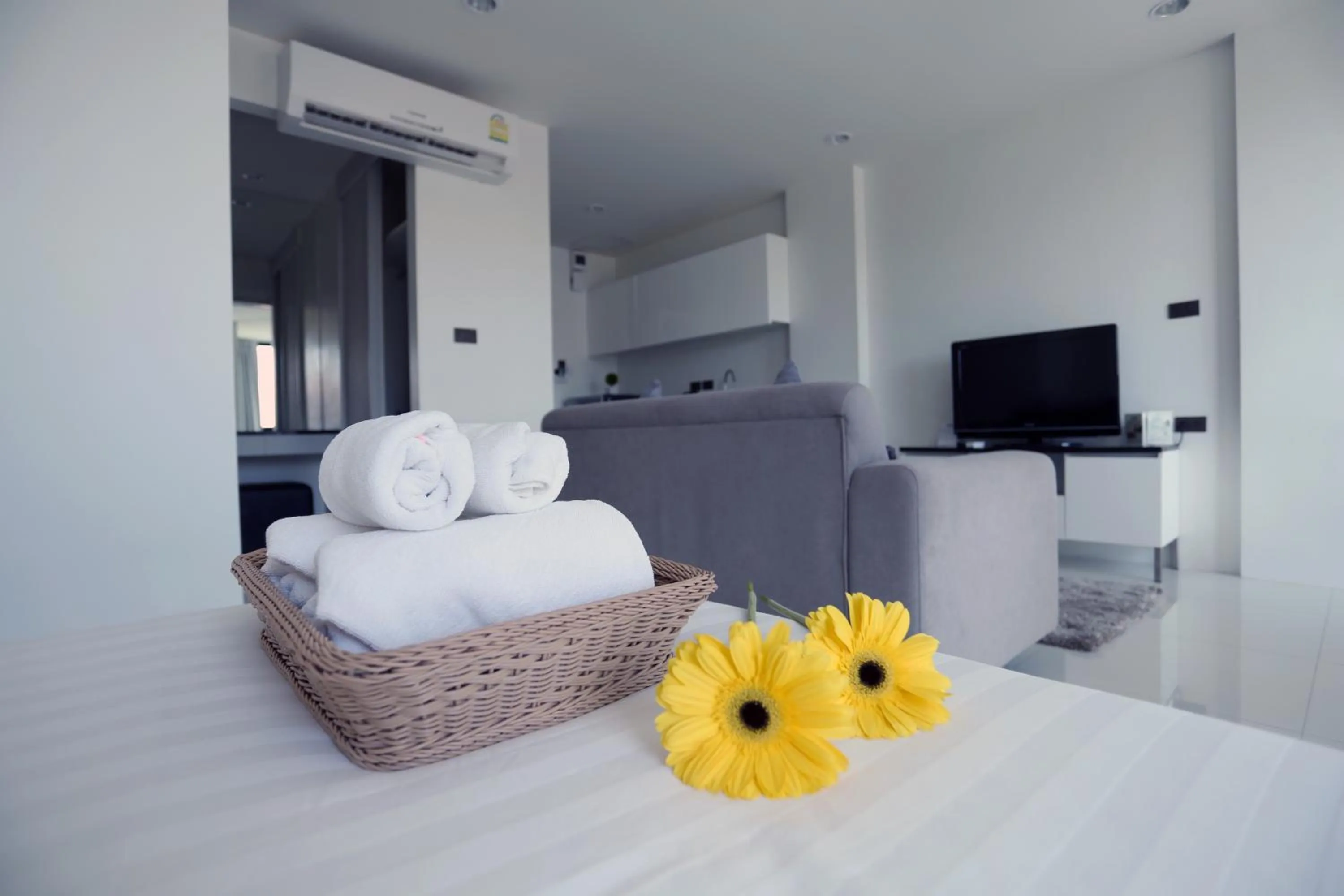 Seating Area in Neca Complex Apartment