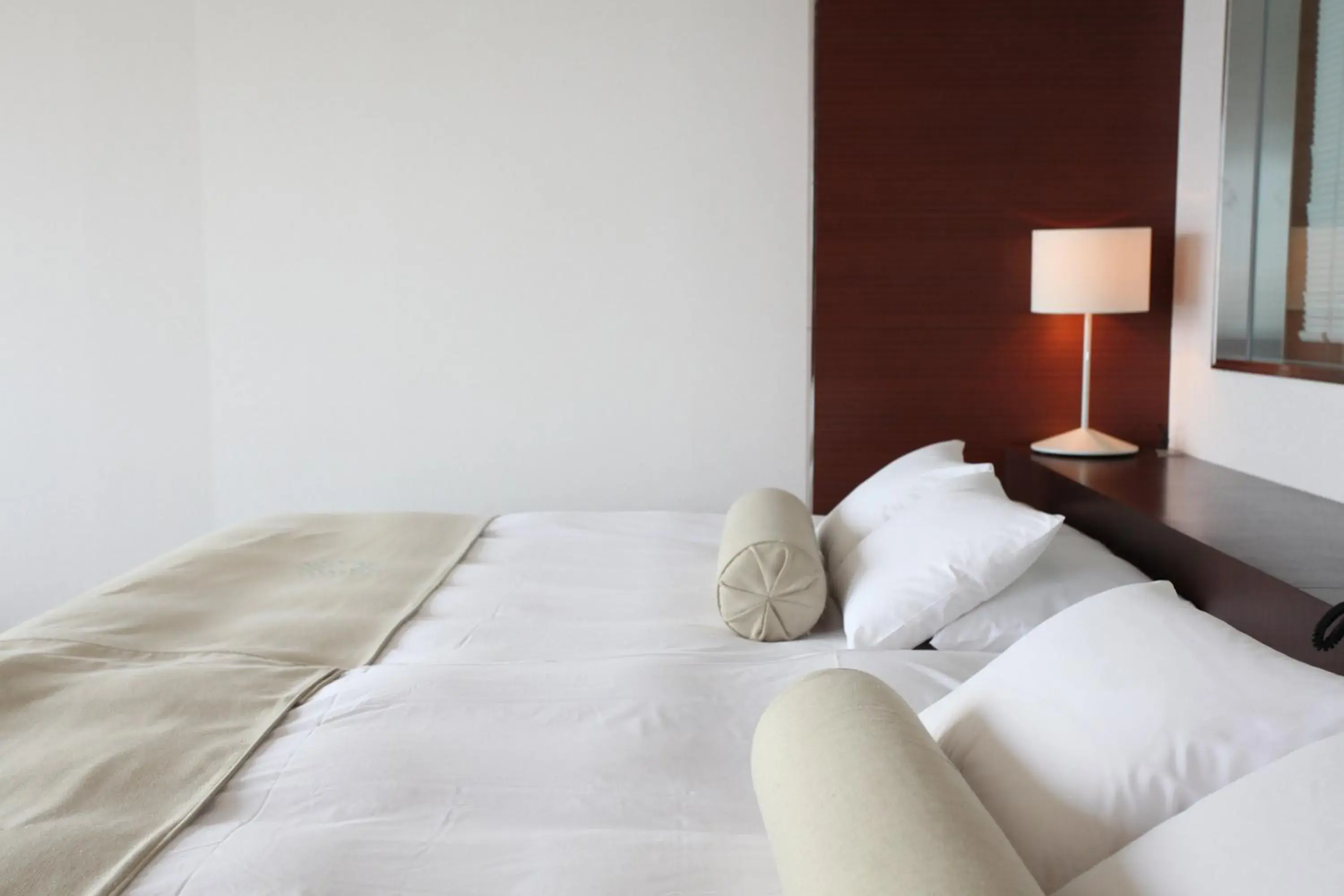 Bed in Hotel Setre Kobe Maiko Bed in Hotel Setre Kobe Maiko