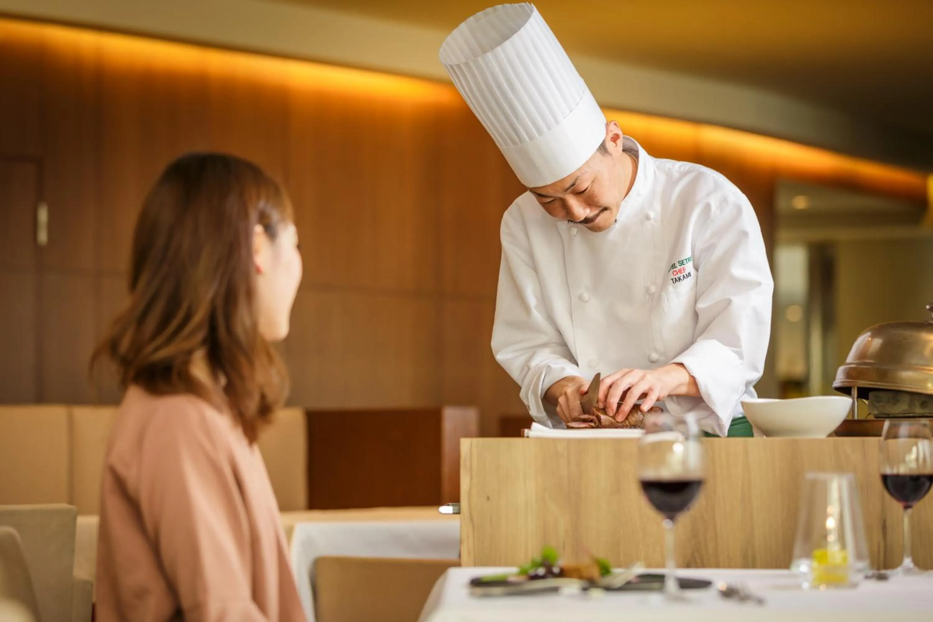 Dinner in Hotel Setre Kobe Maiko