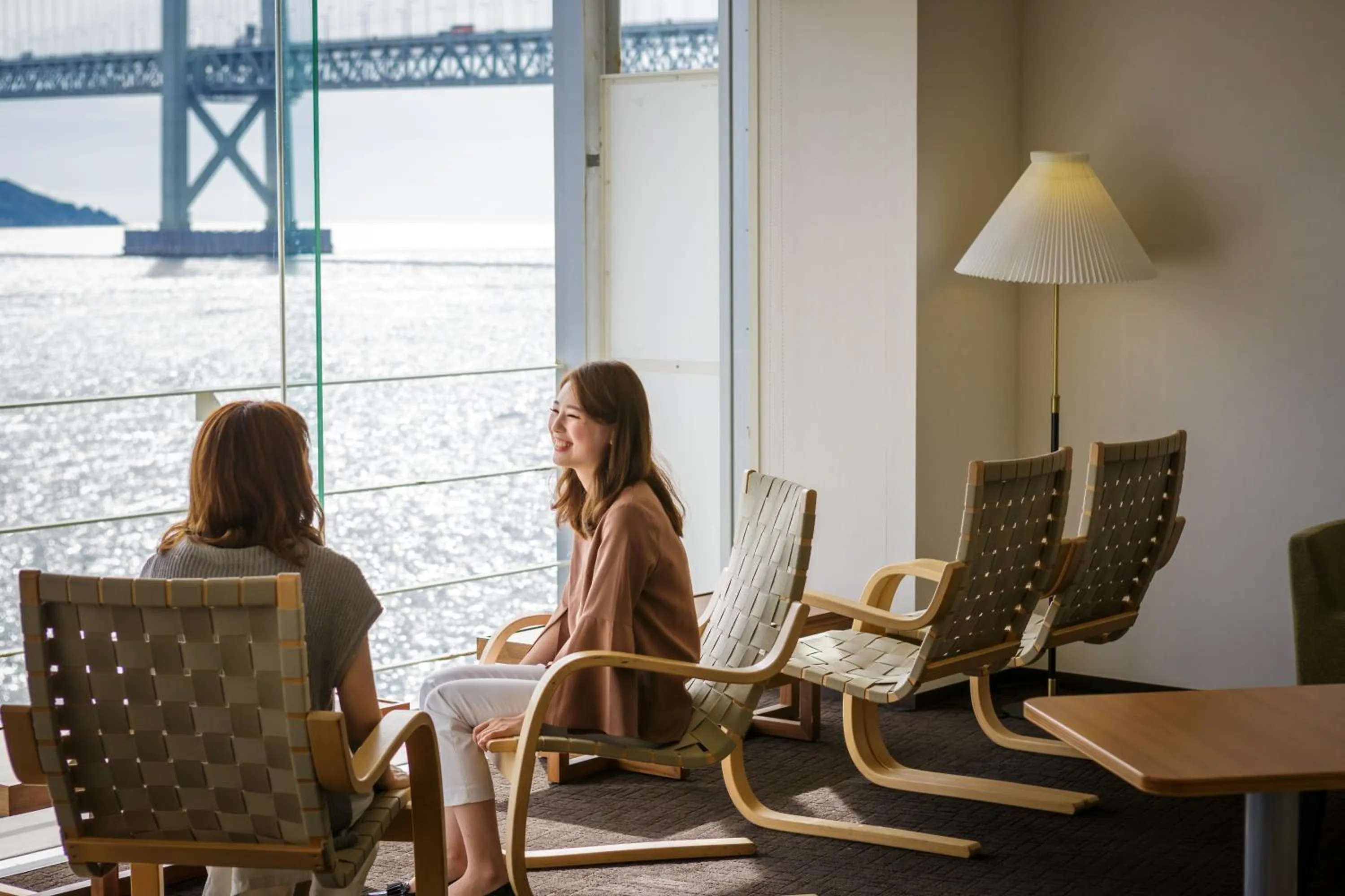 Communal lounge/ TV room in Hotel Setre Kobe Maiko