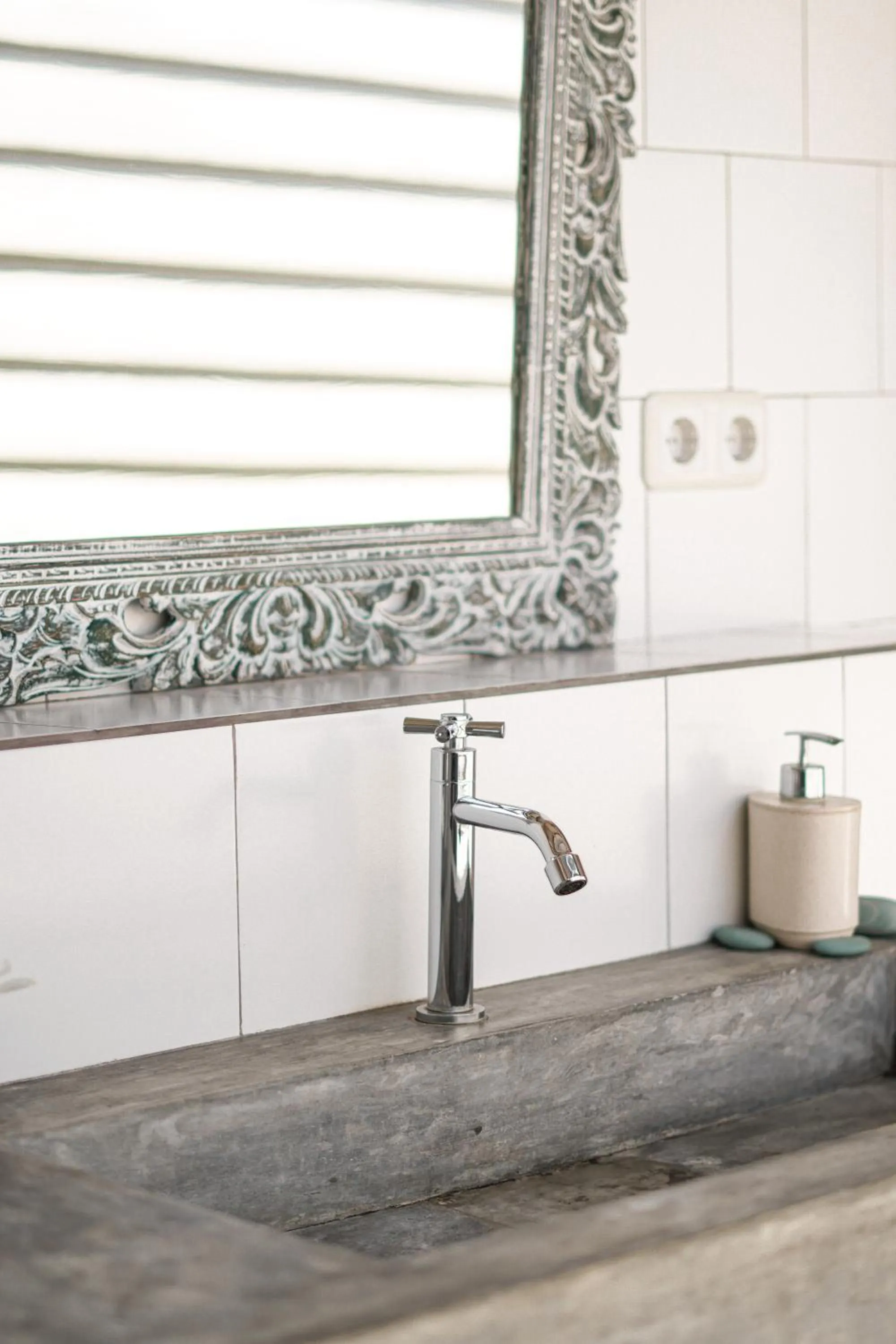 Decorative detail in Les Rizieres Lombok - Tetebatu