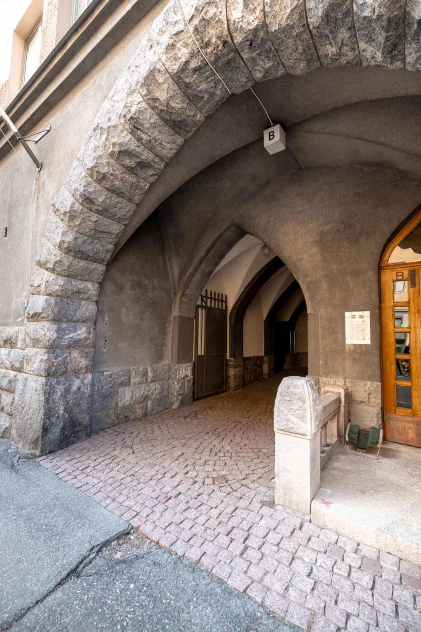 Street view in 2ndhomes Loft Apartment with Spa & Balcony by the White Church