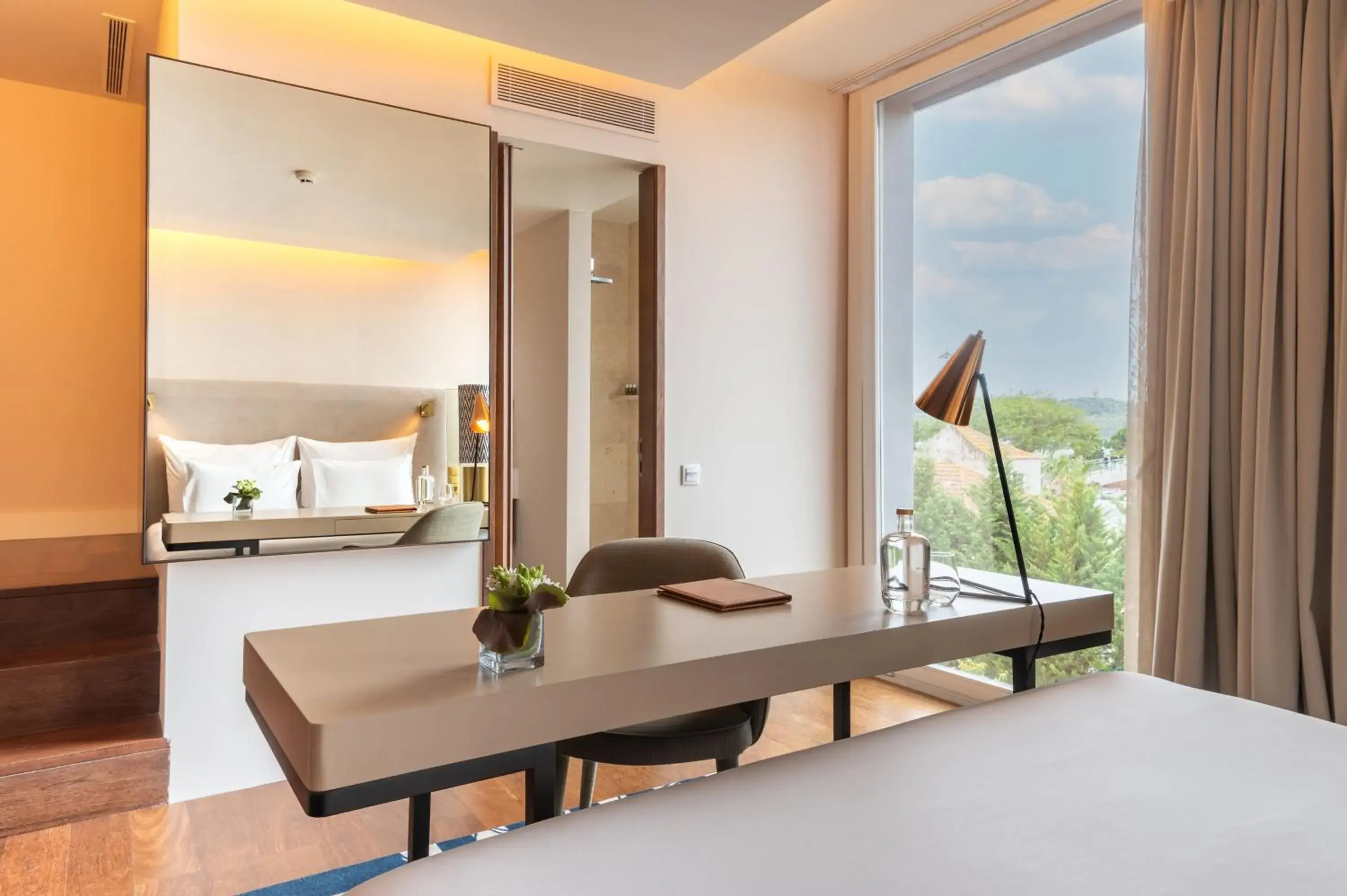 View (from property/room), Bed in Palácio do Governador - Lisbon Hotel & Spa View (from property/room), Bed in Palácio do Governador - Lisbon Hotel & Spa