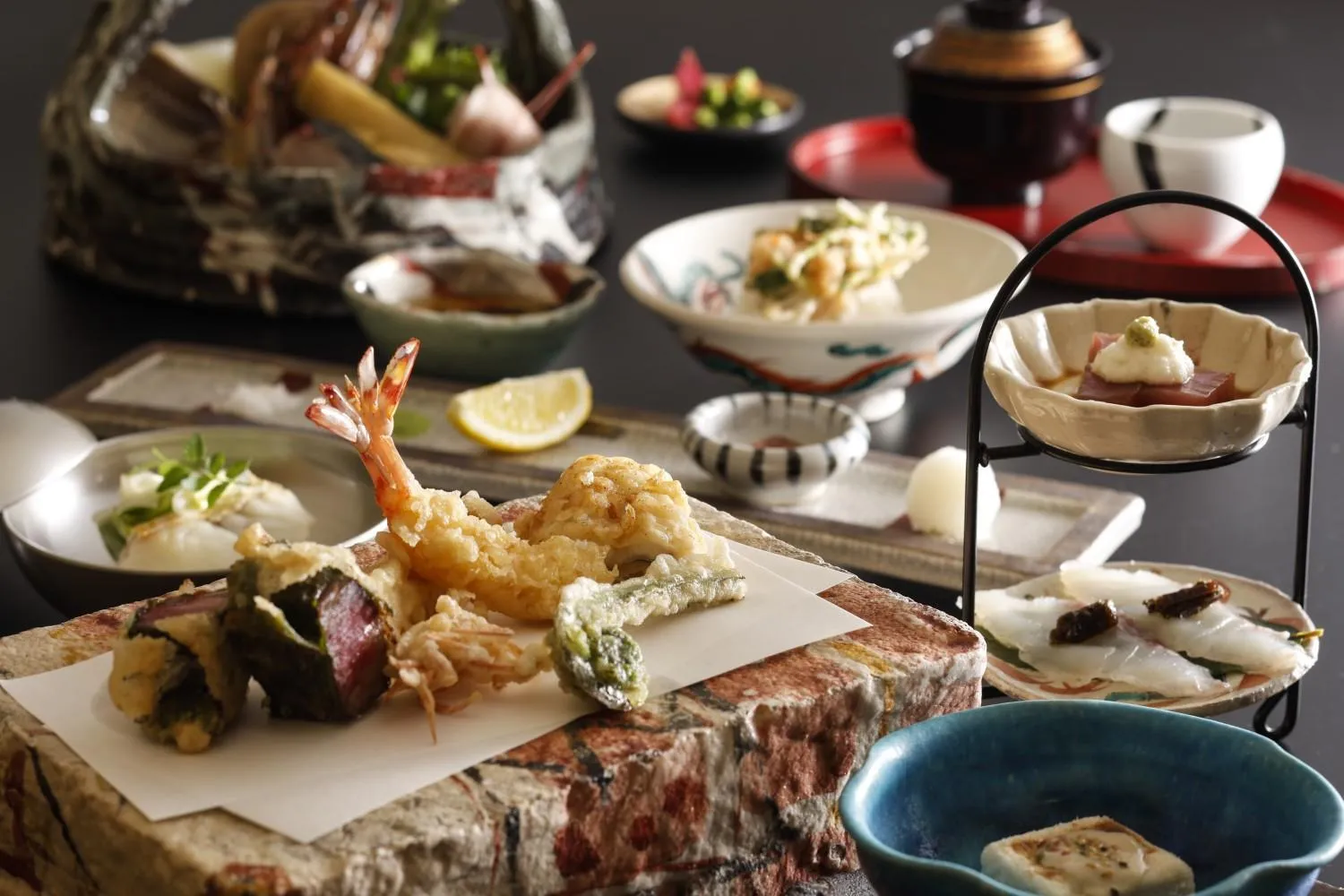 Food in Ako Onsen Shokichi