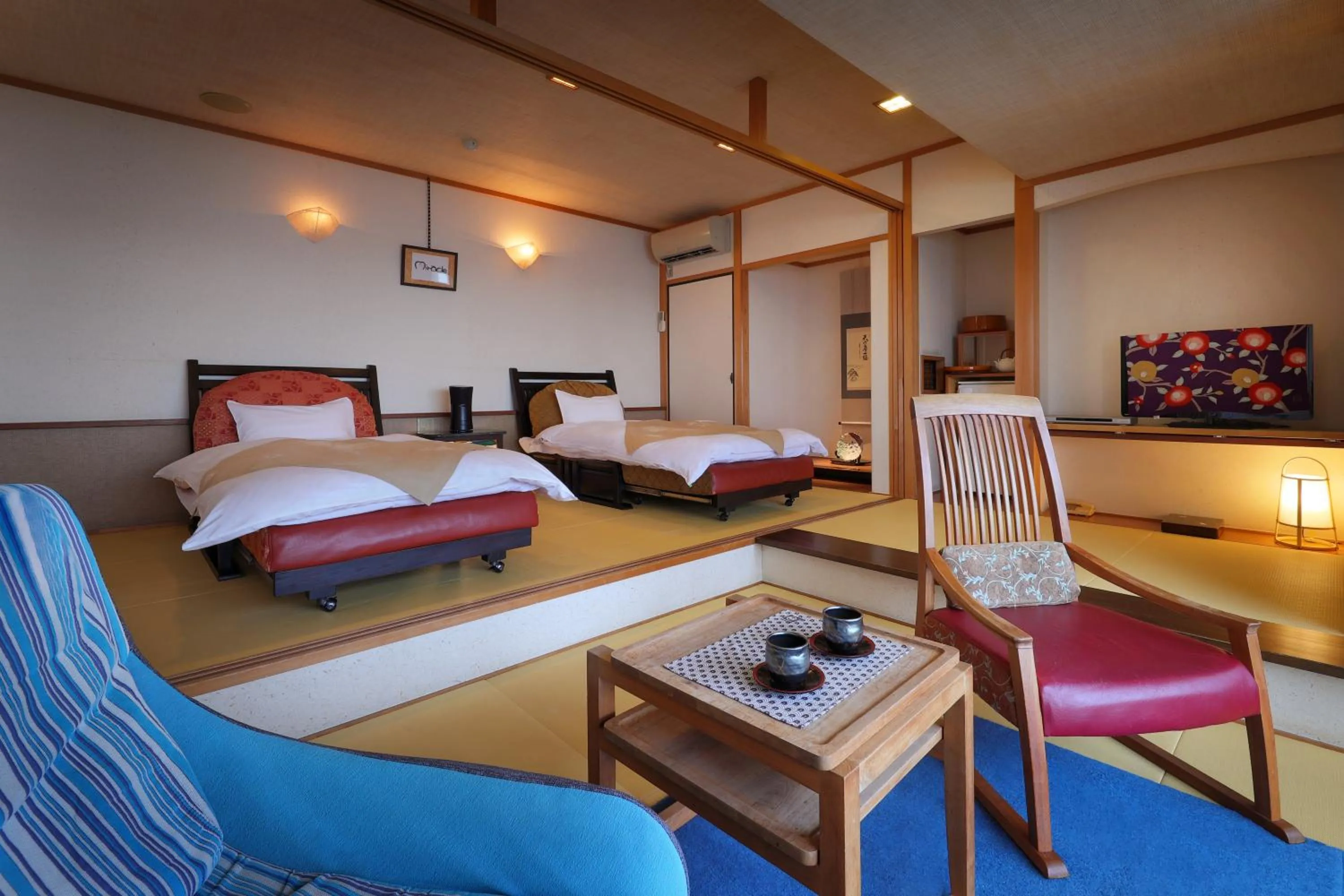 Bed in Ako Onsen Shokichi