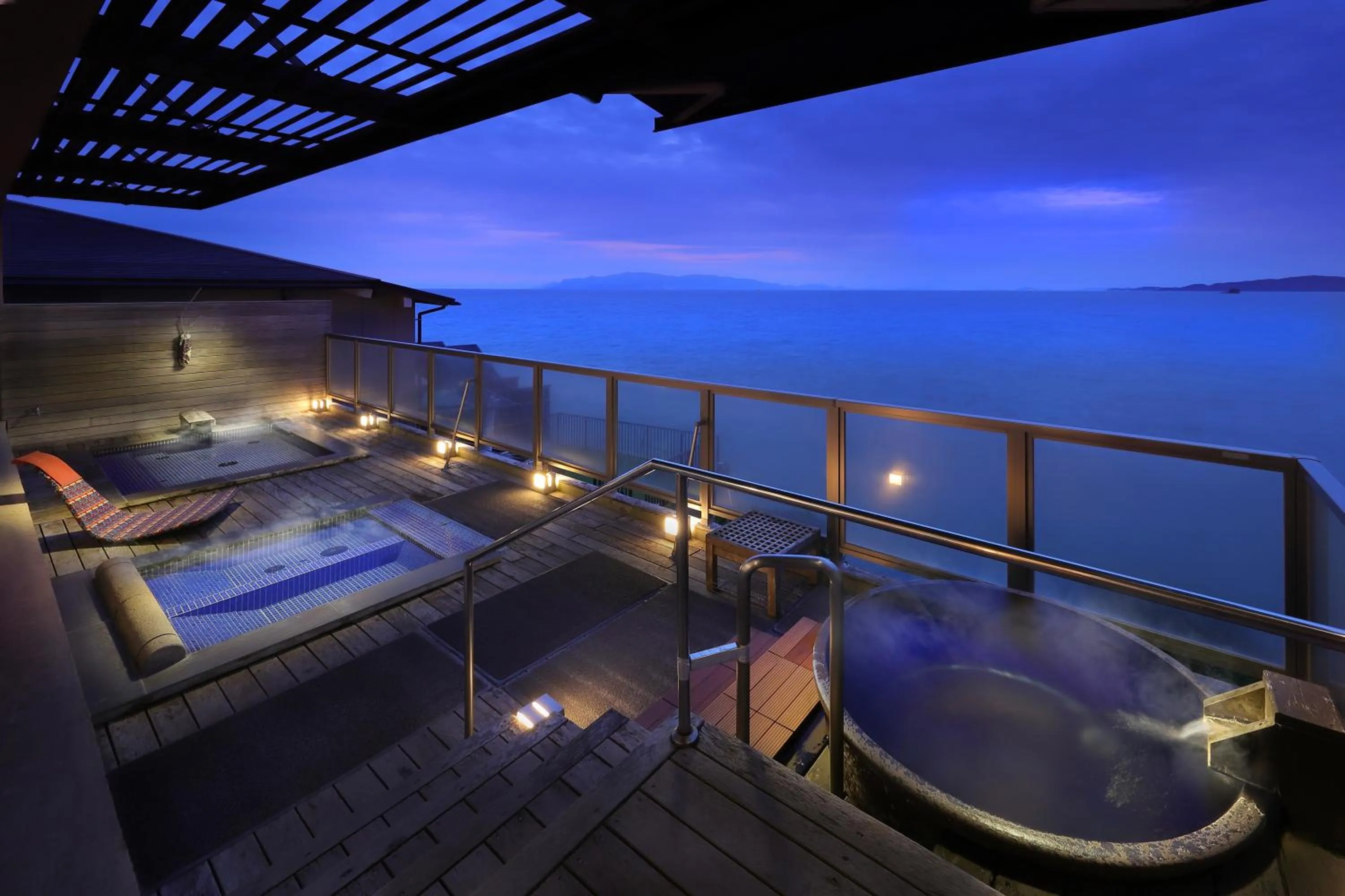 Hot Tub in Ako Onsen Shokichi