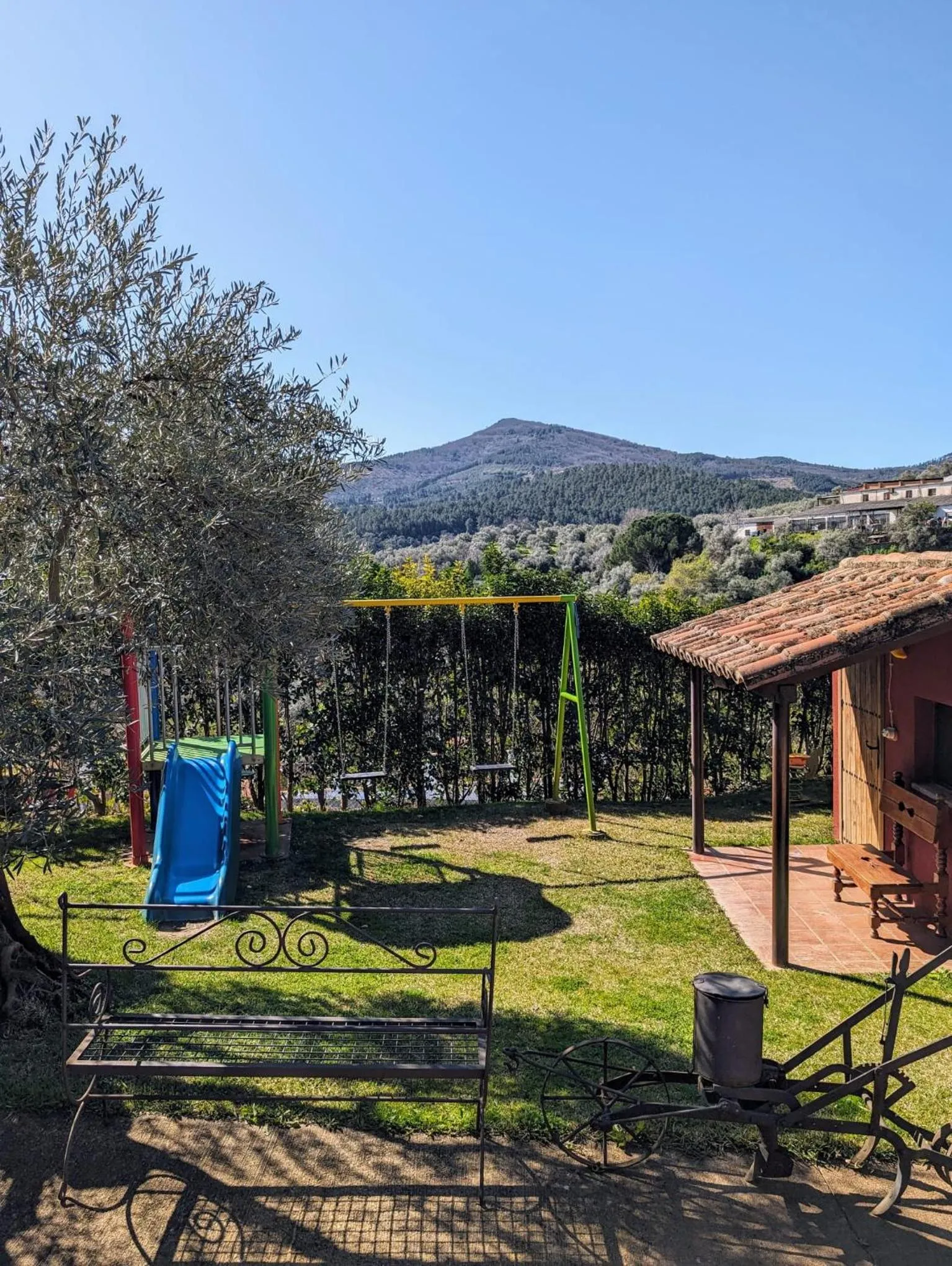 Children play ground in Casa El Descanso Del Peregrino