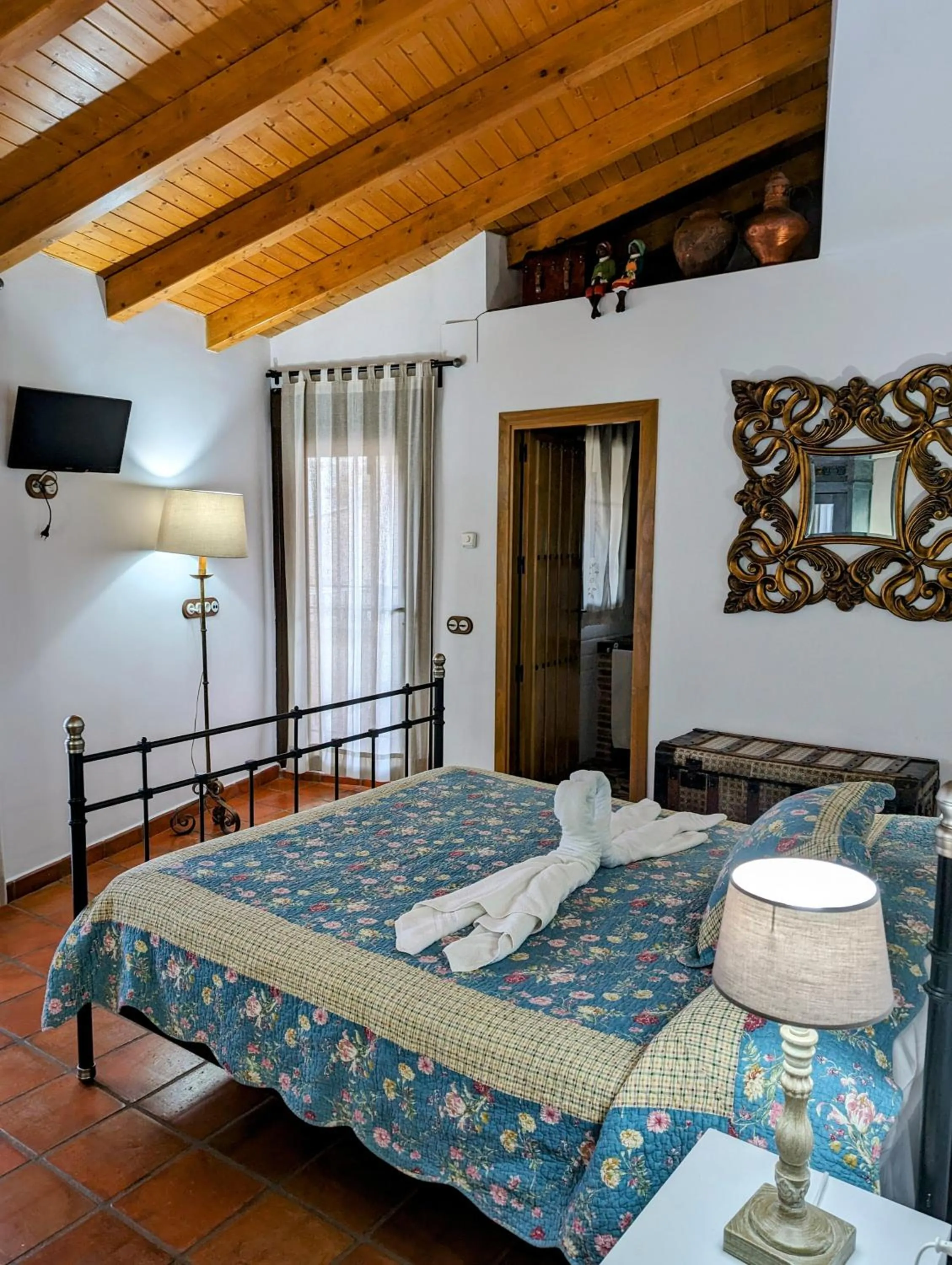 Bed in Casa El Descanso Del Peregrino