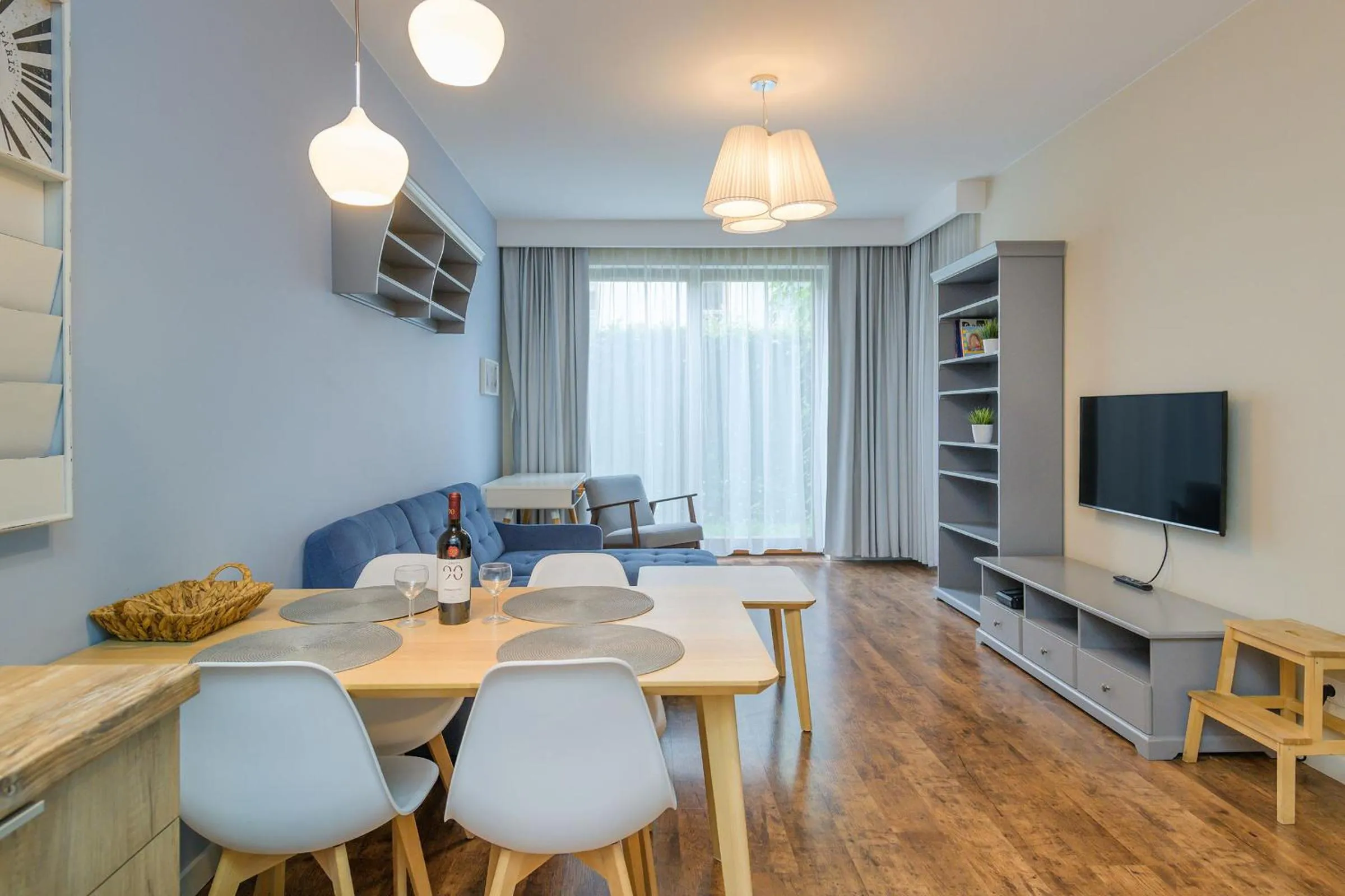 TV and multimedia in Apartament La Vita Nadmorski