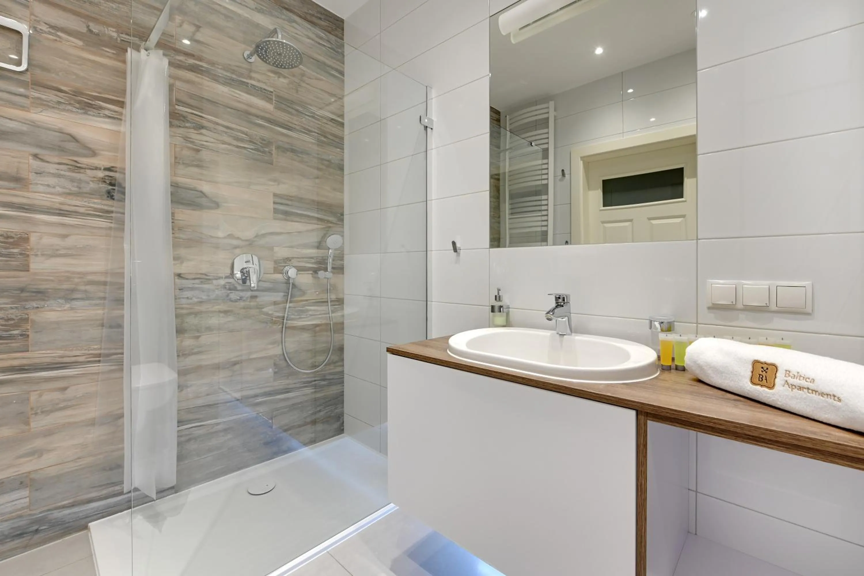 Shower in Apartament La Vita Nadmorski