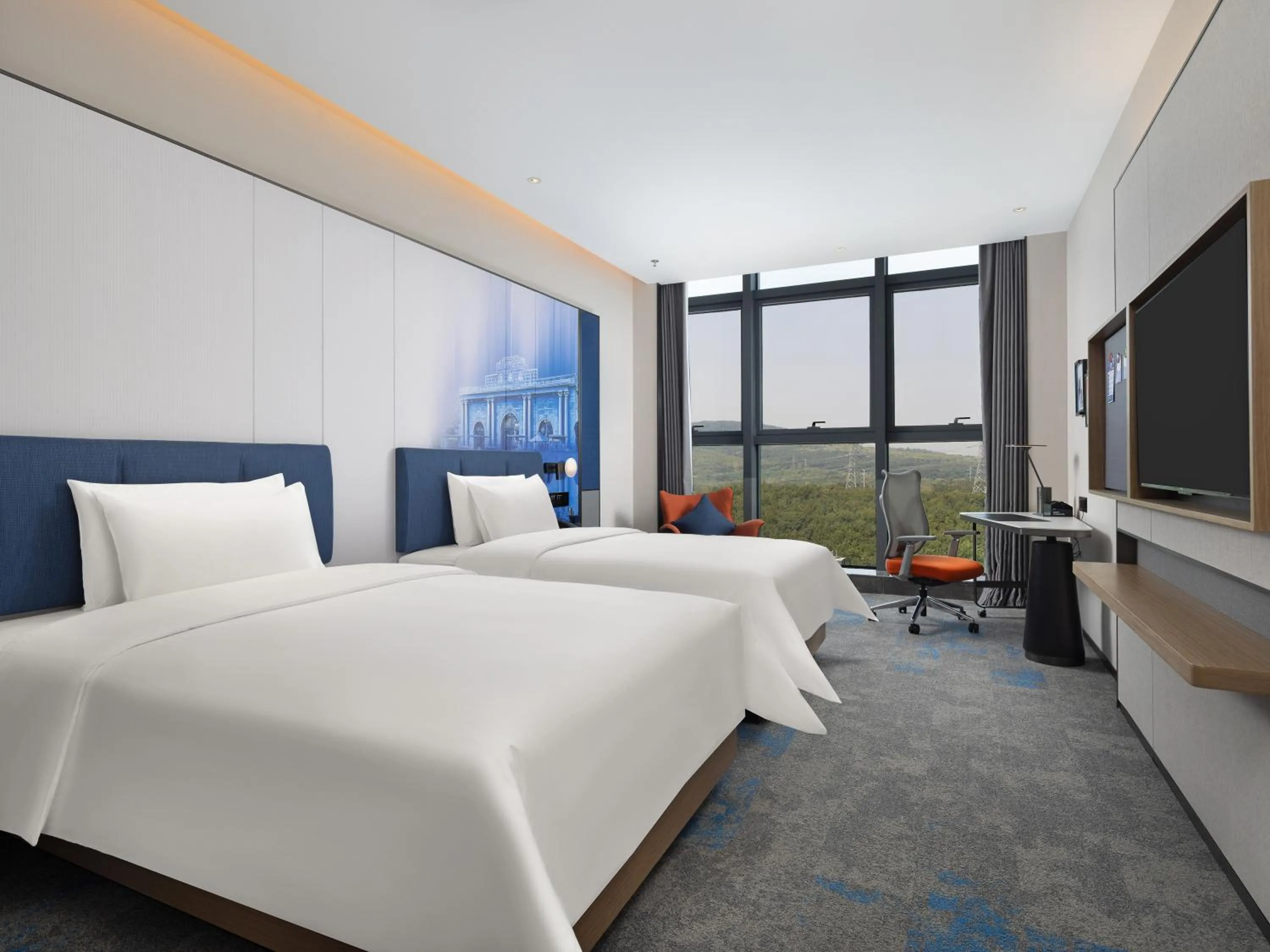 Superior Double Room in Hampton by Hilton Nanjing North Railway Station