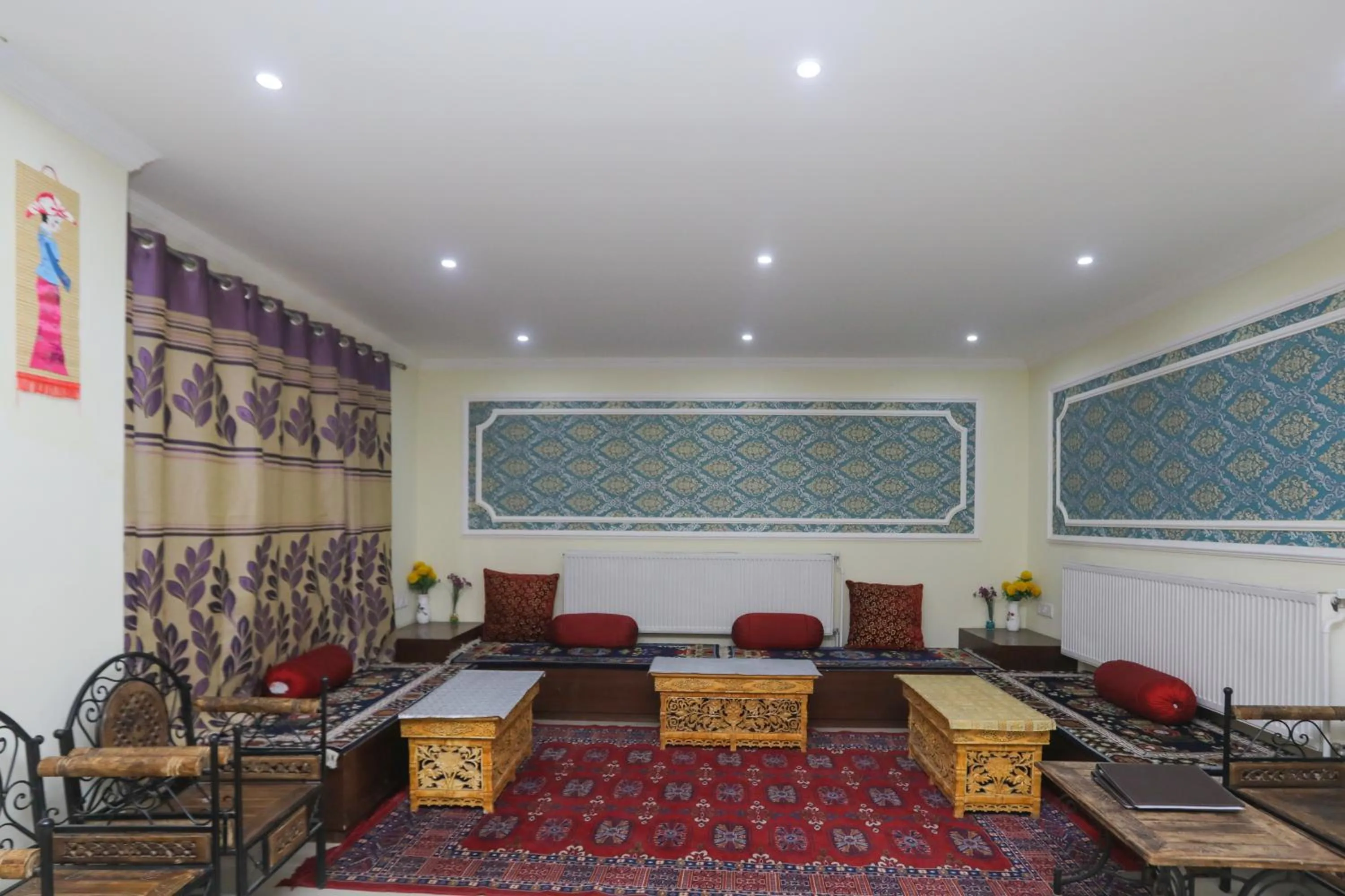 Seating area in Royal Holiday Ladakh