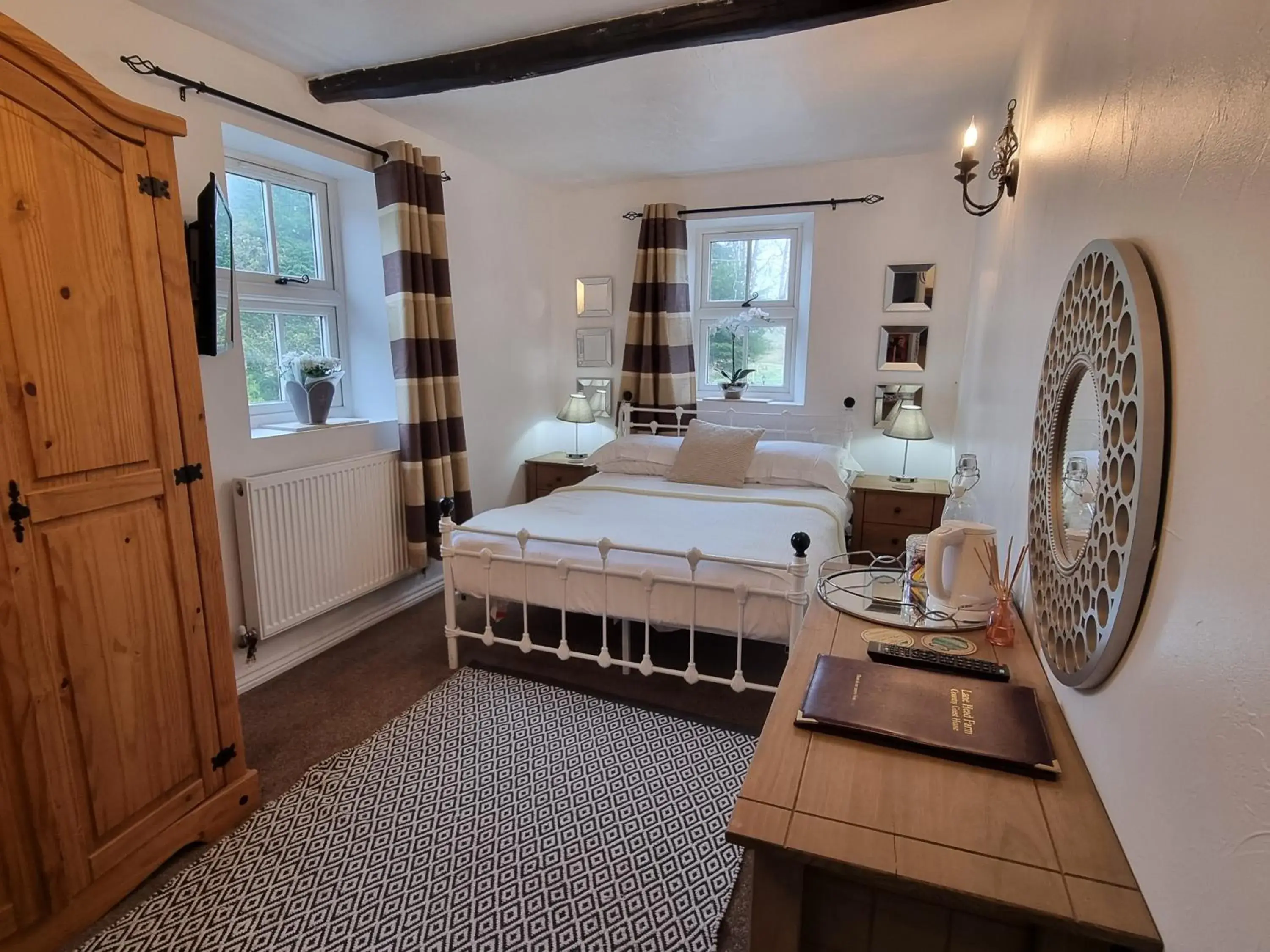 Double Room with Garden View in Lane Head Farm Country Guest House Double Room with Garden View in Lane Head Farm Country Guest House