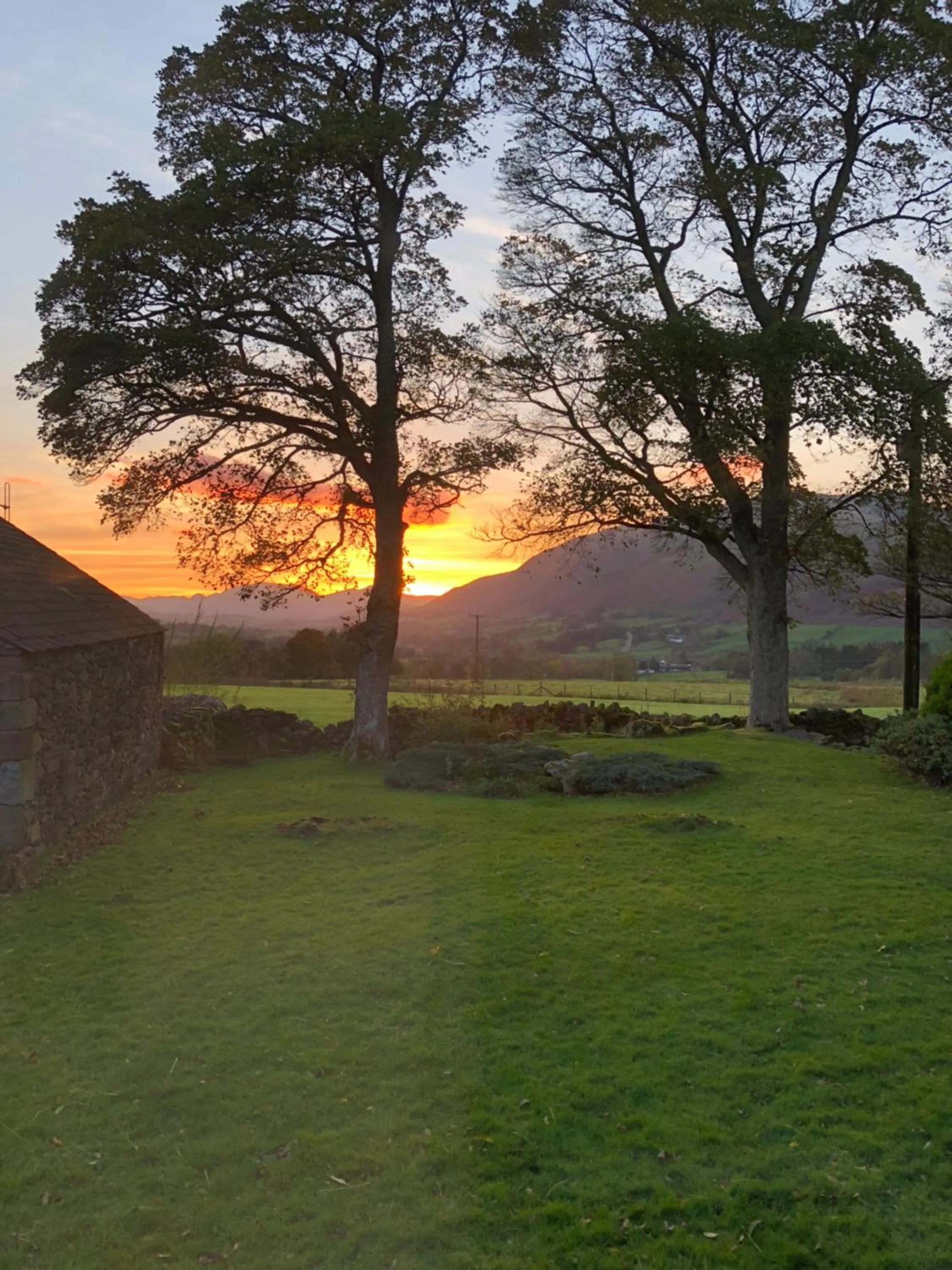 Garden view in Lane Head Farm Country Guest House