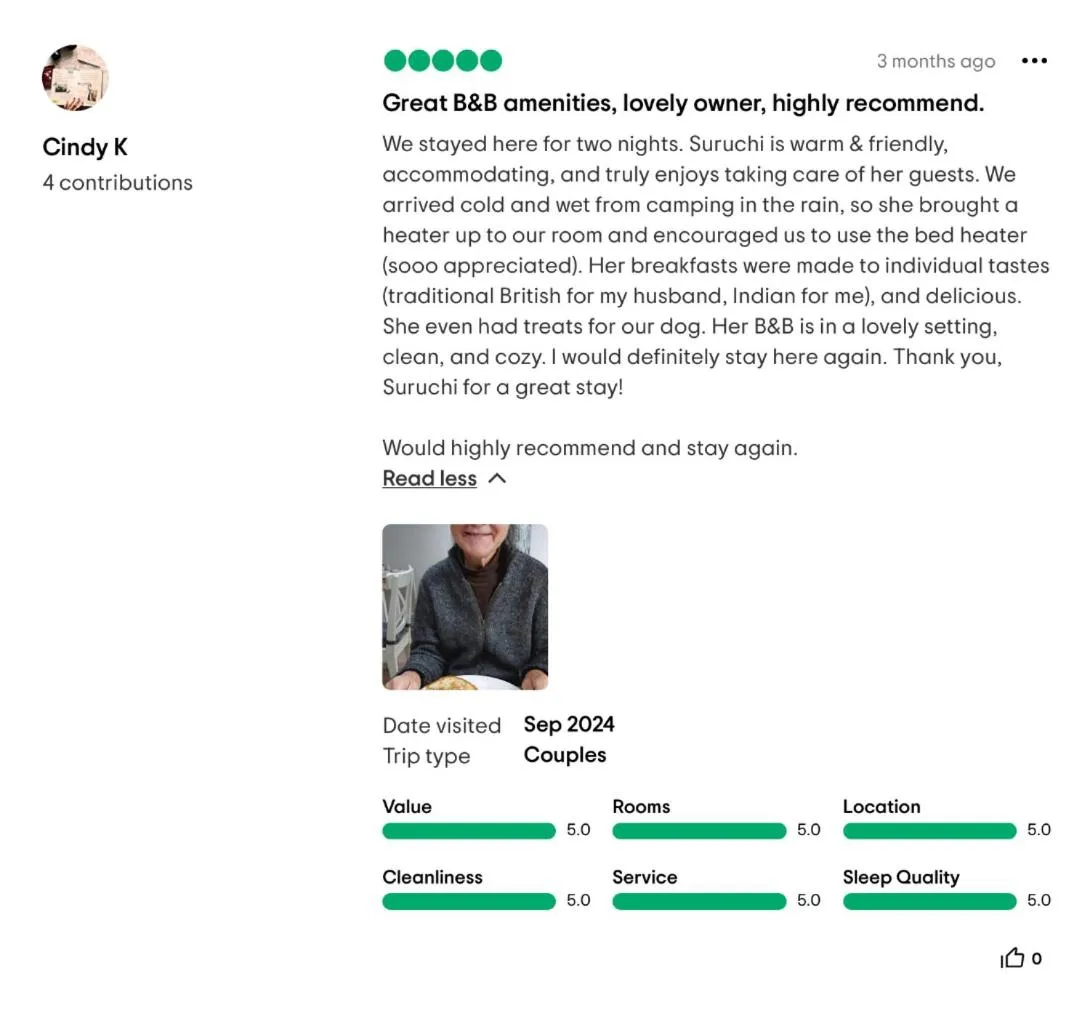 People in Lane Head Farm Country Guest House