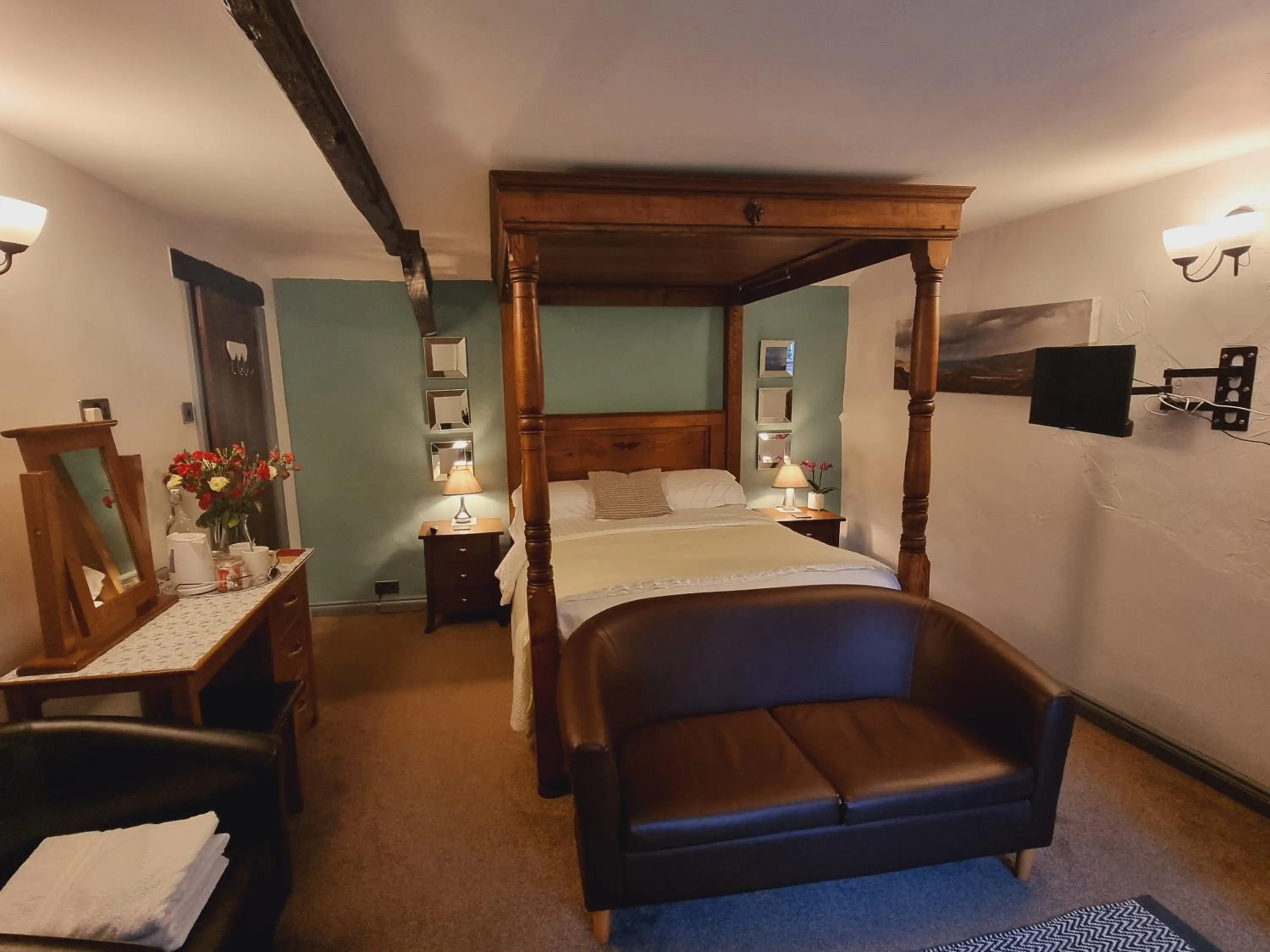 Bedroom, Bed in Lane Head Farm Country Guest House