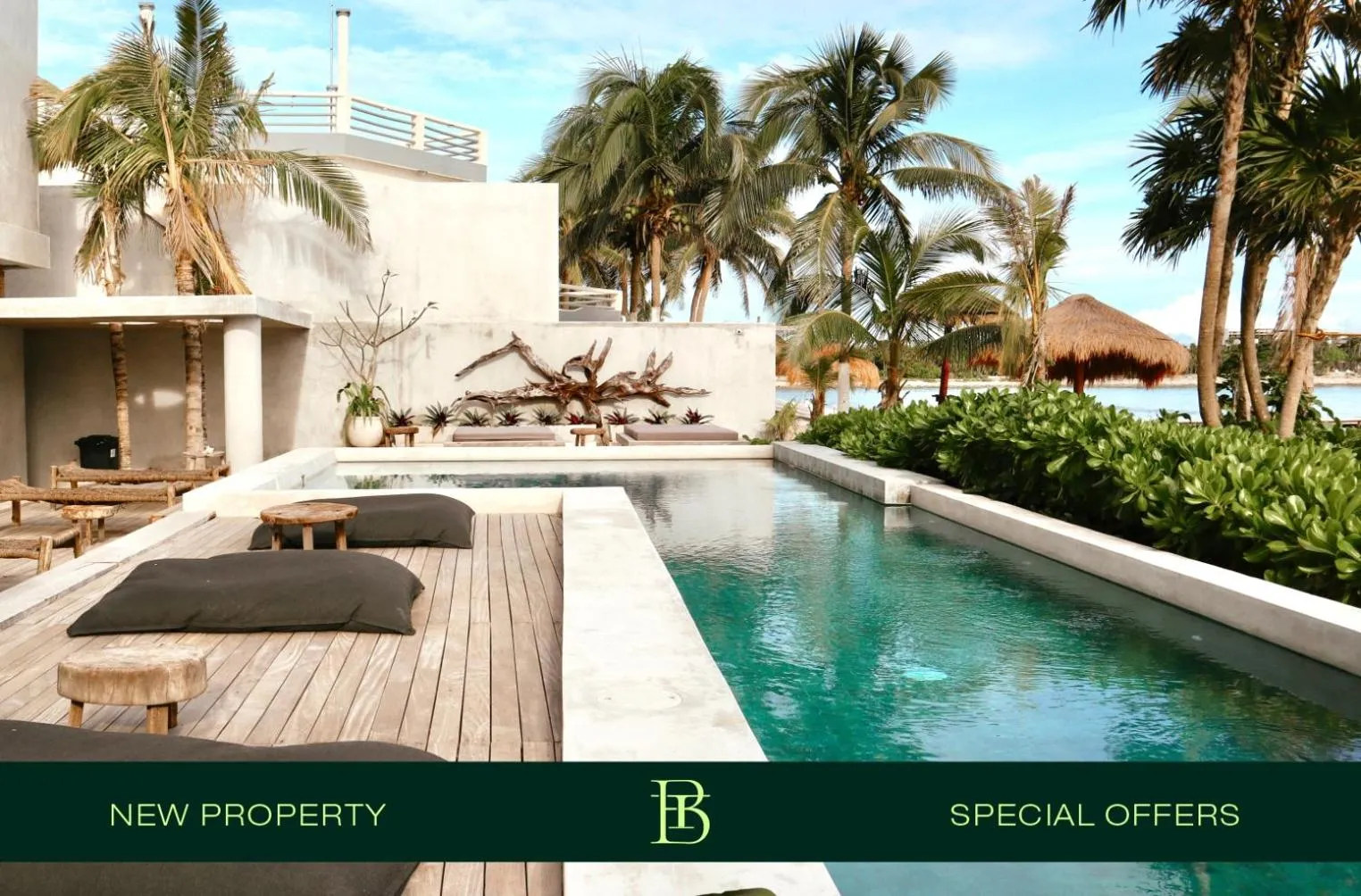 BT Homes - Tulum - Apartamentos modernos con elegancia y serenidad frente al mar