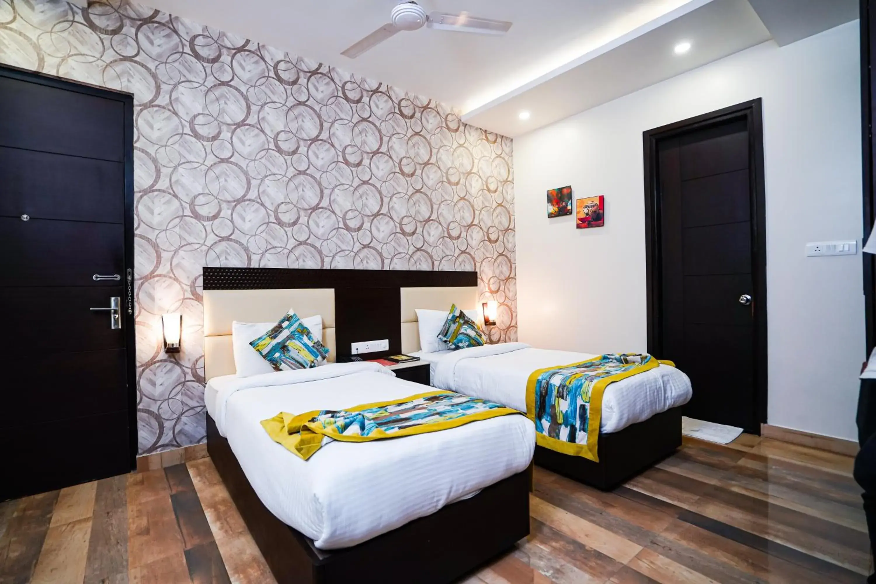 Bed in The Golden Apple Bed in The Golden Apple