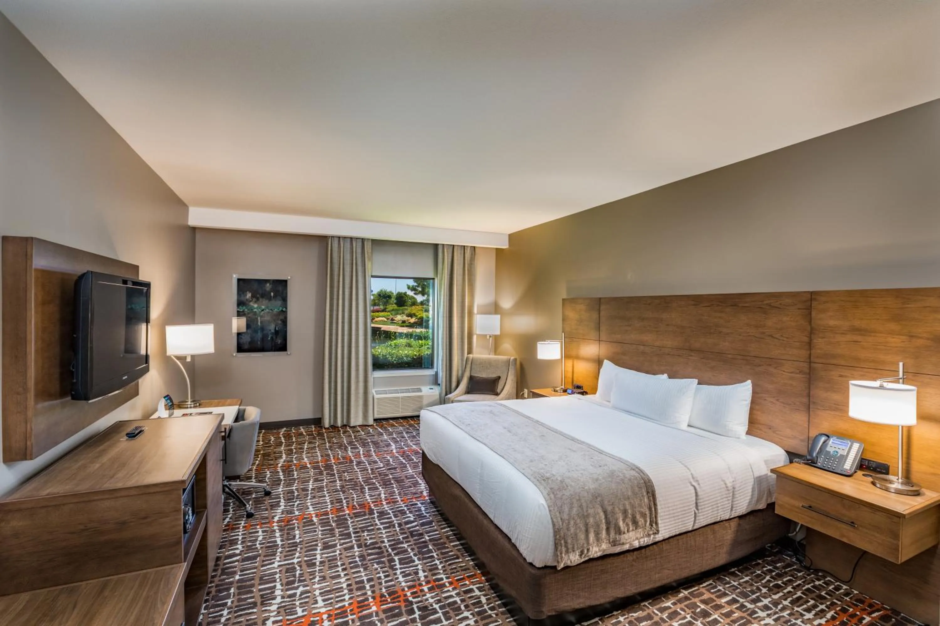 Bed in Choctaw Casino Hotel - Grant