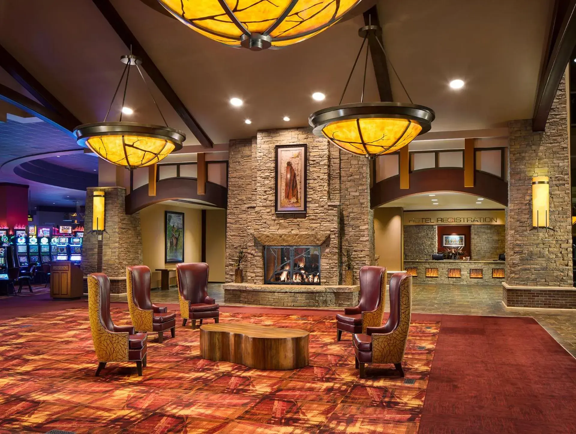 Lobby or reception in Choctaw Casino Hotel – Pocola Lobby or reception in Choctaw Casino Hotel – Pocola