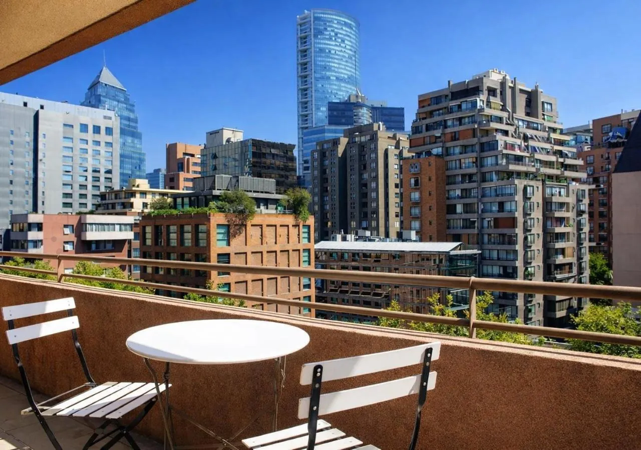 Balcony/Terrace in Apartamentos Costanera Centre