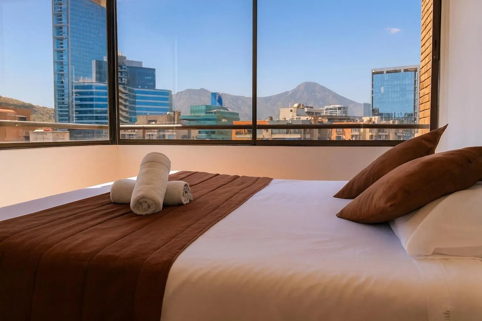 Bed in Apartamentos Costanera Centre