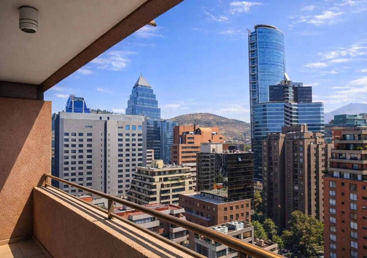 Balcony/Terrace in Apartamentos Costanera Centre