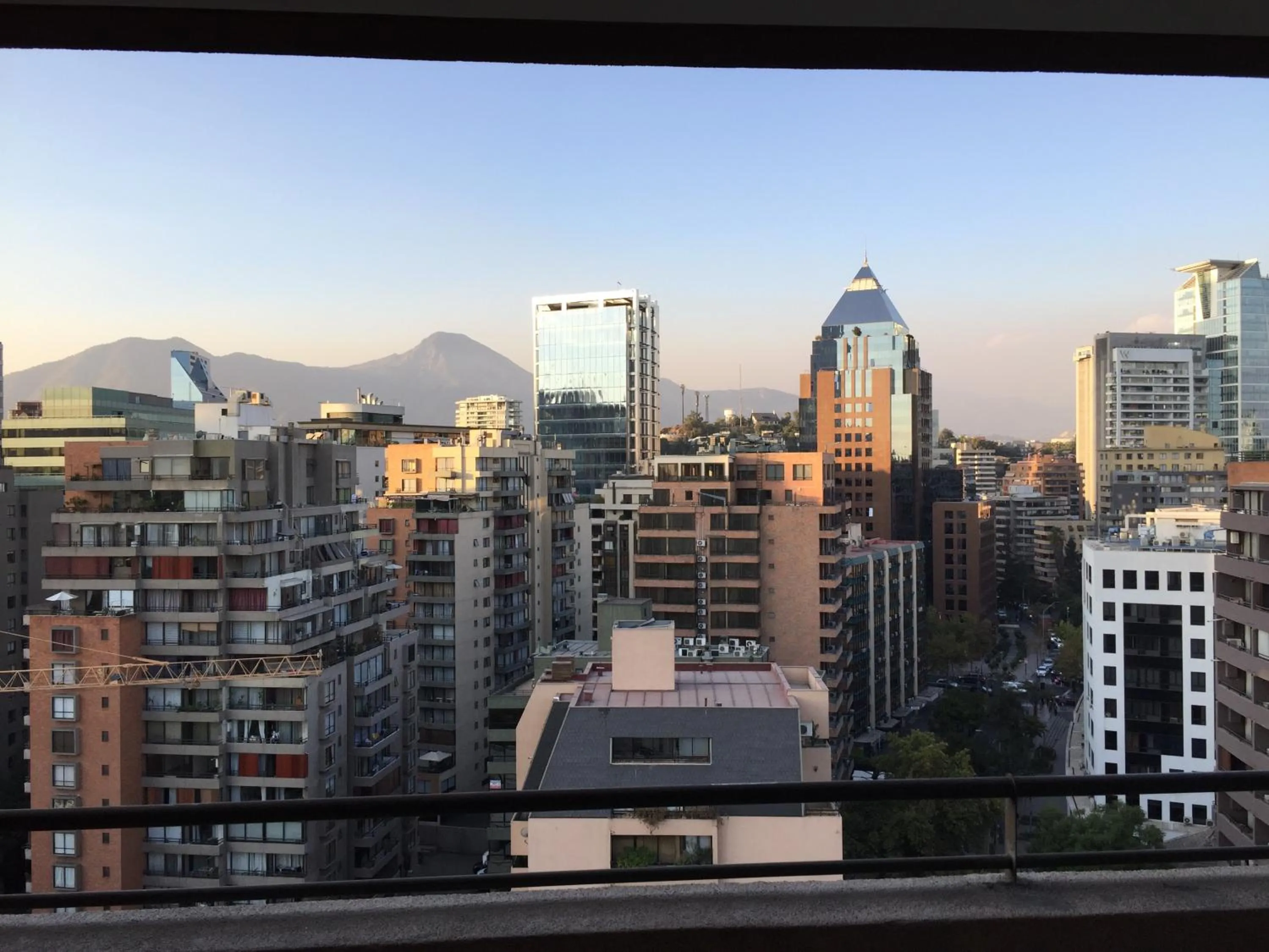 City view in Apartamentos Costanera Centre