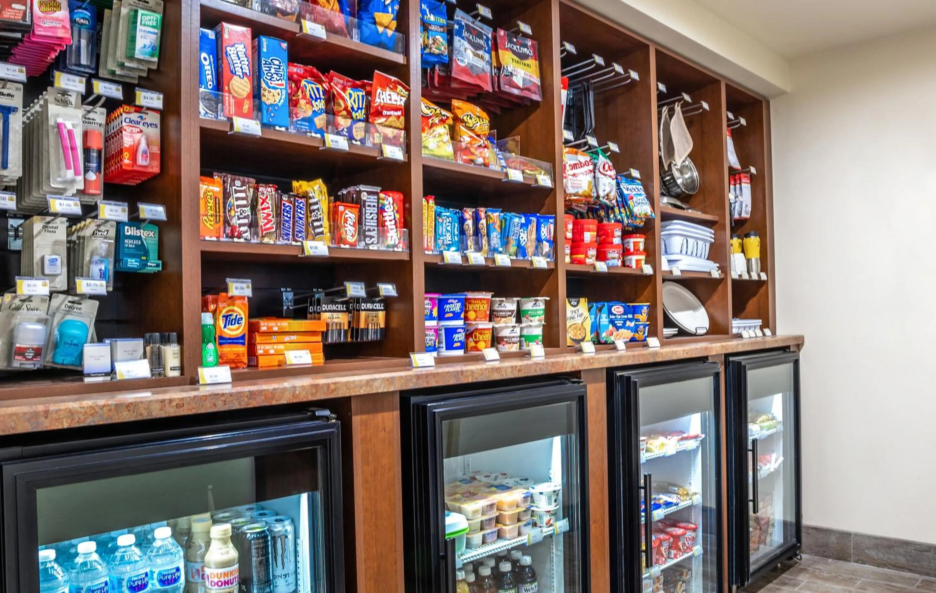 Food and drinks in My Place Hotel-Bend, OR