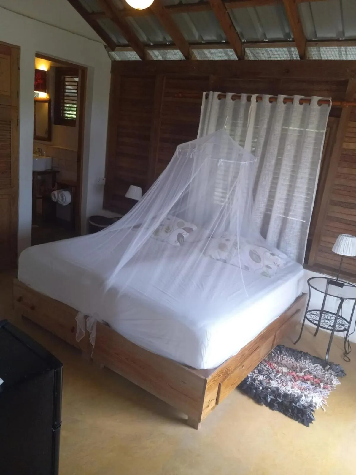Bed in Clave Verde Ecolodge